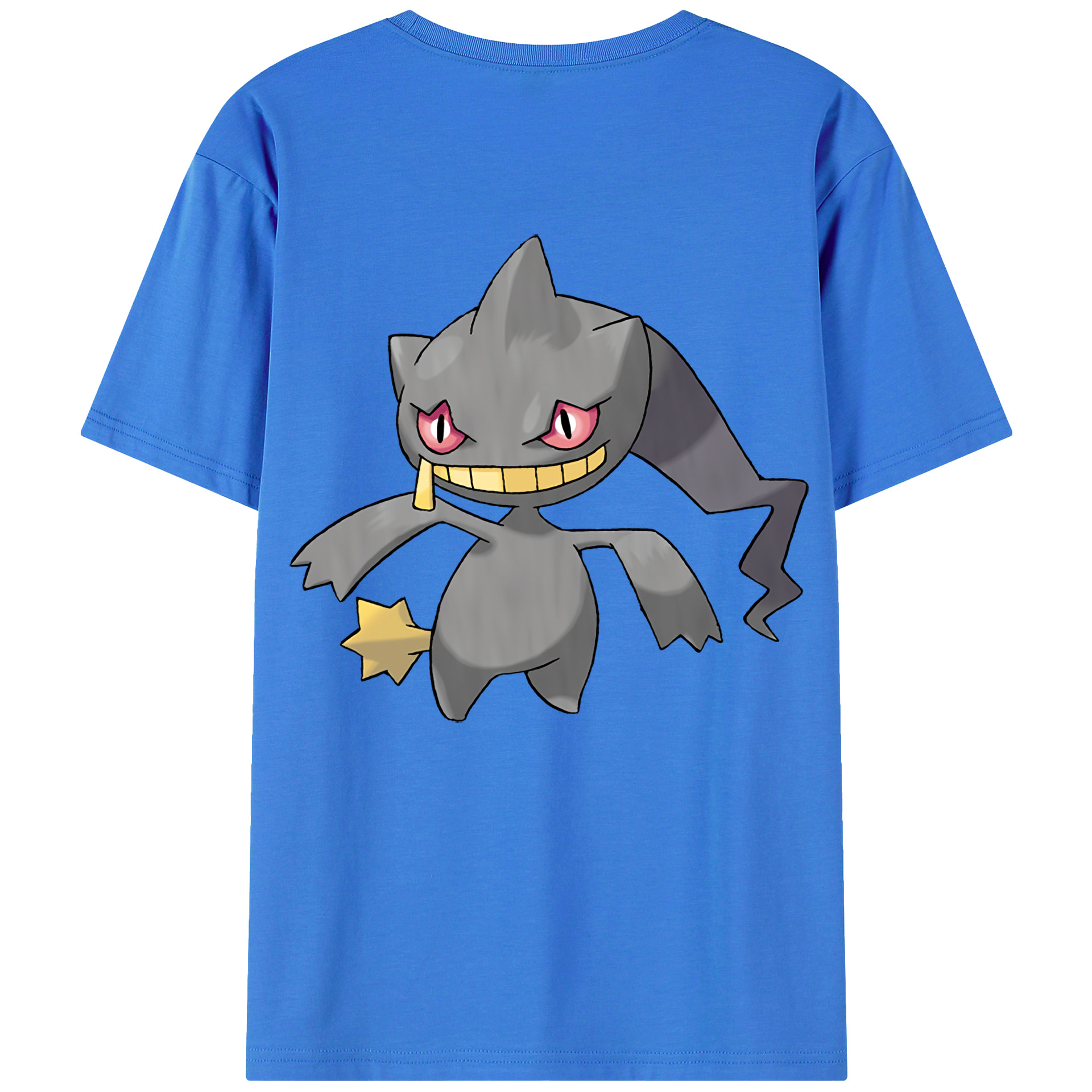 （画像用） ポケットモンスター Pokémon 綿100％半袖Tシャツ（背面プリント）