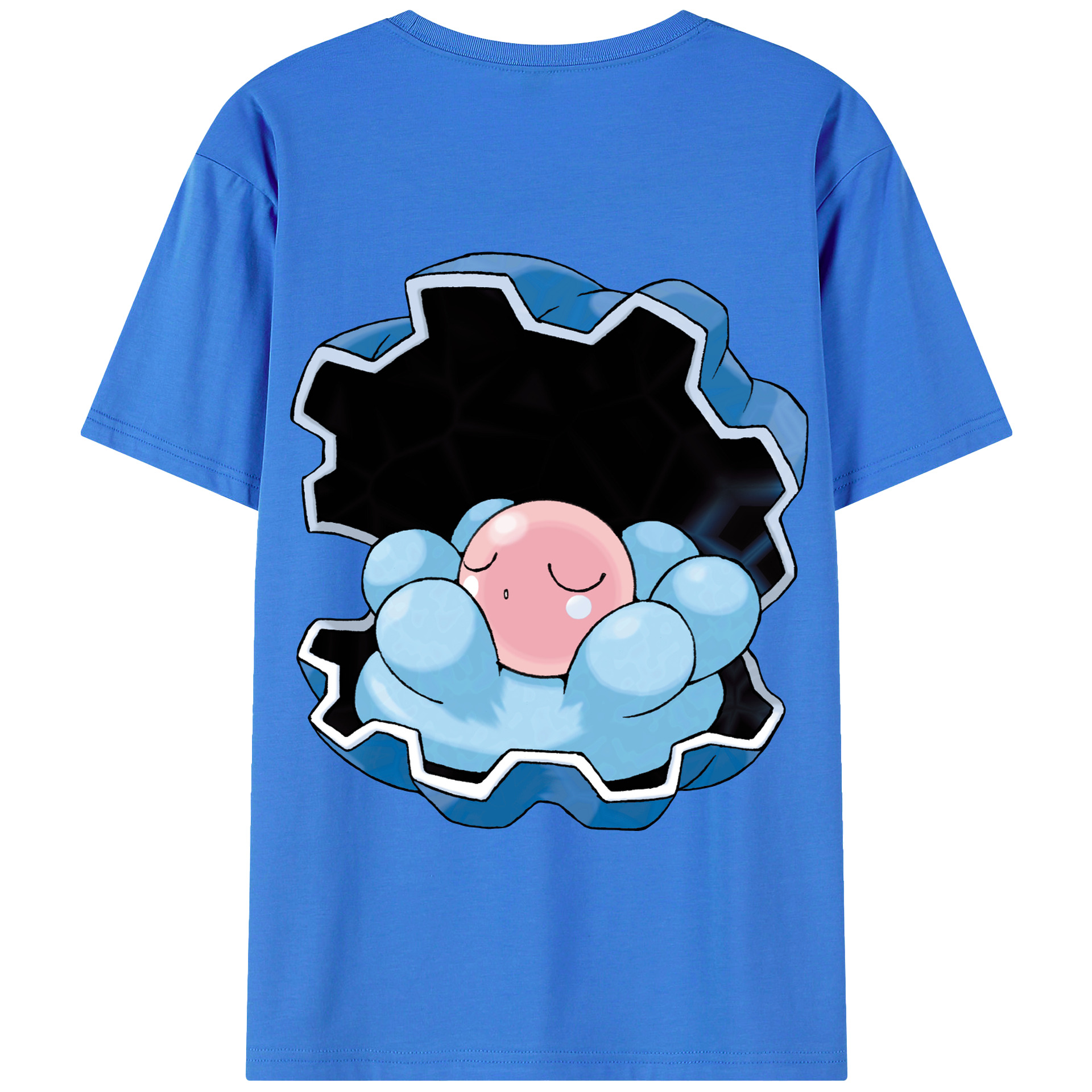 （画像用） ポケットモンスター Pokémon 綿100％半袖Tシャツ（背面プリント）