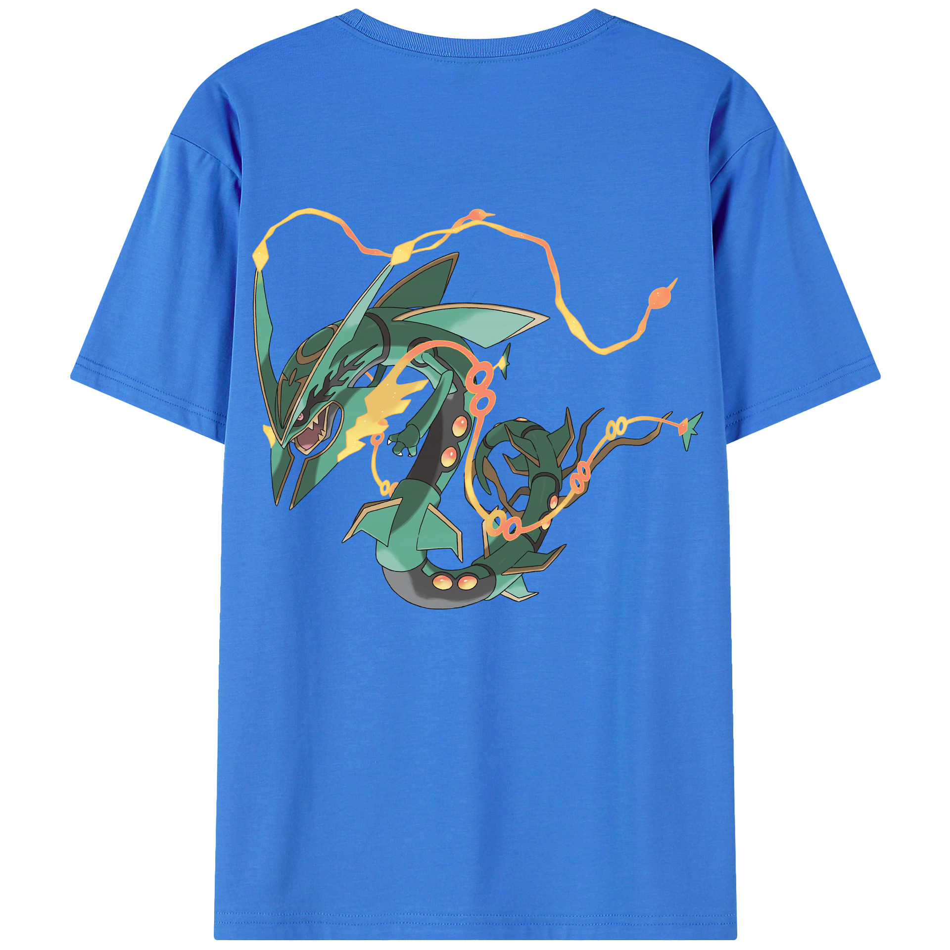（画像用） ポケットモンスター Pokémon 綿100％半袖Tシャツ（背面プリント）