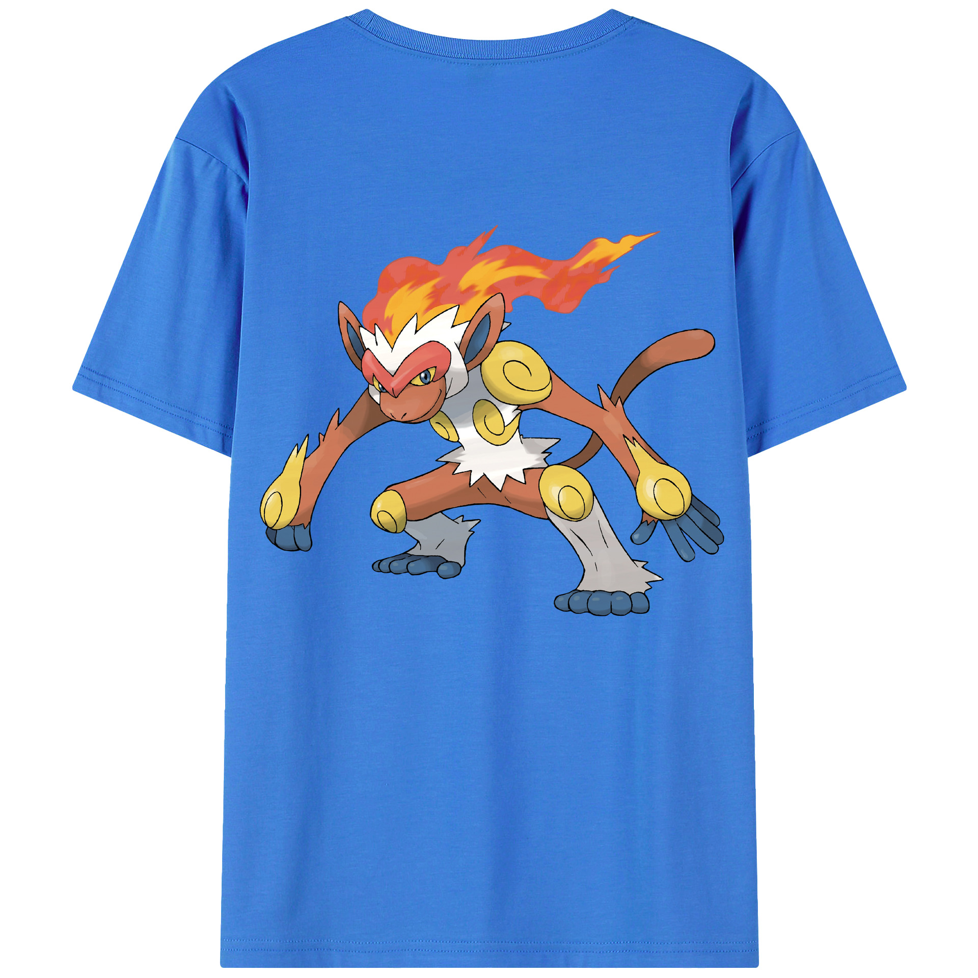 （画像用） ポケットモンスター Pokémon 綿100％半袖Tシャツ（背面プリント）