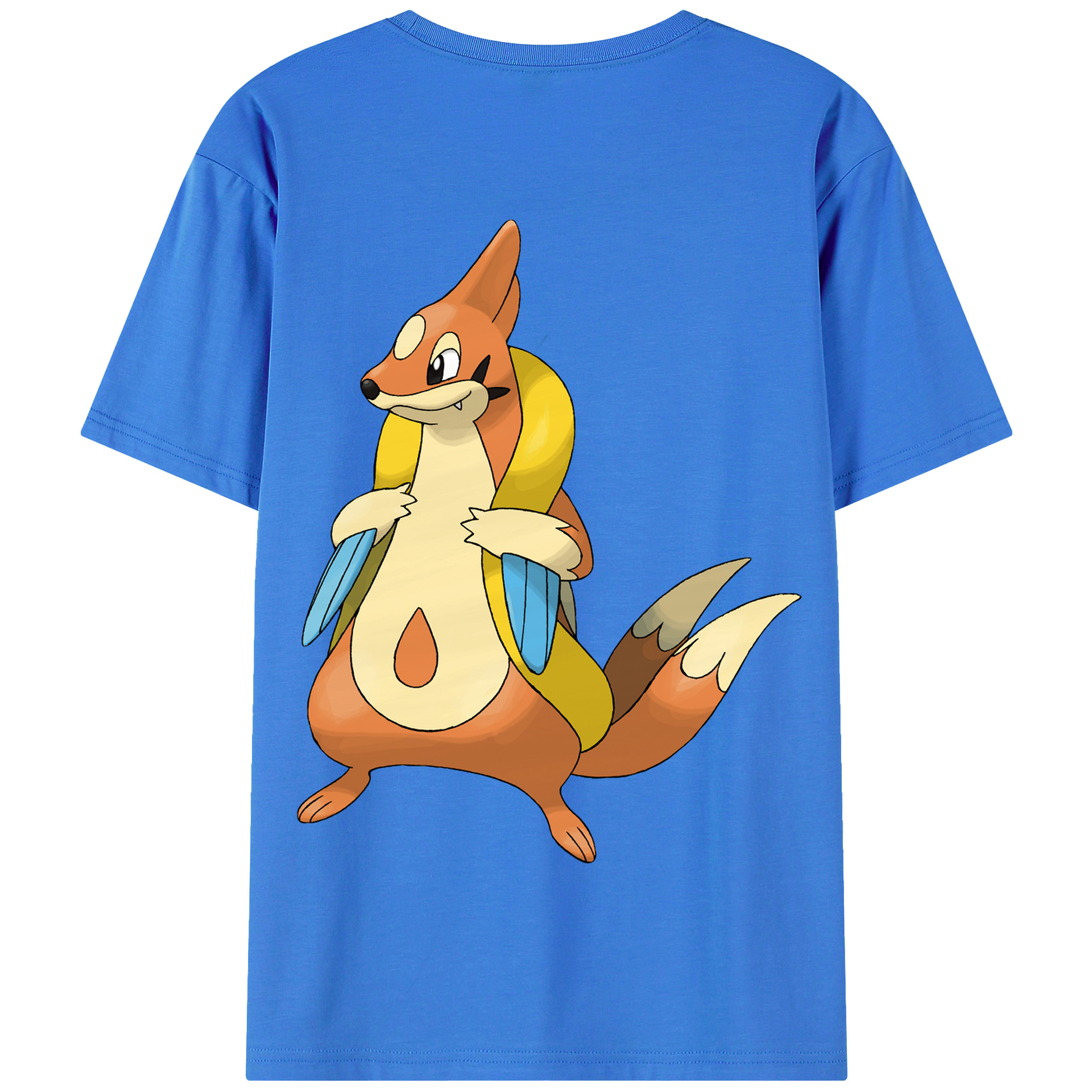 （画像用） ポケットモンスター Pokémon 綿100％半袖Tシャツ（背面プリント）