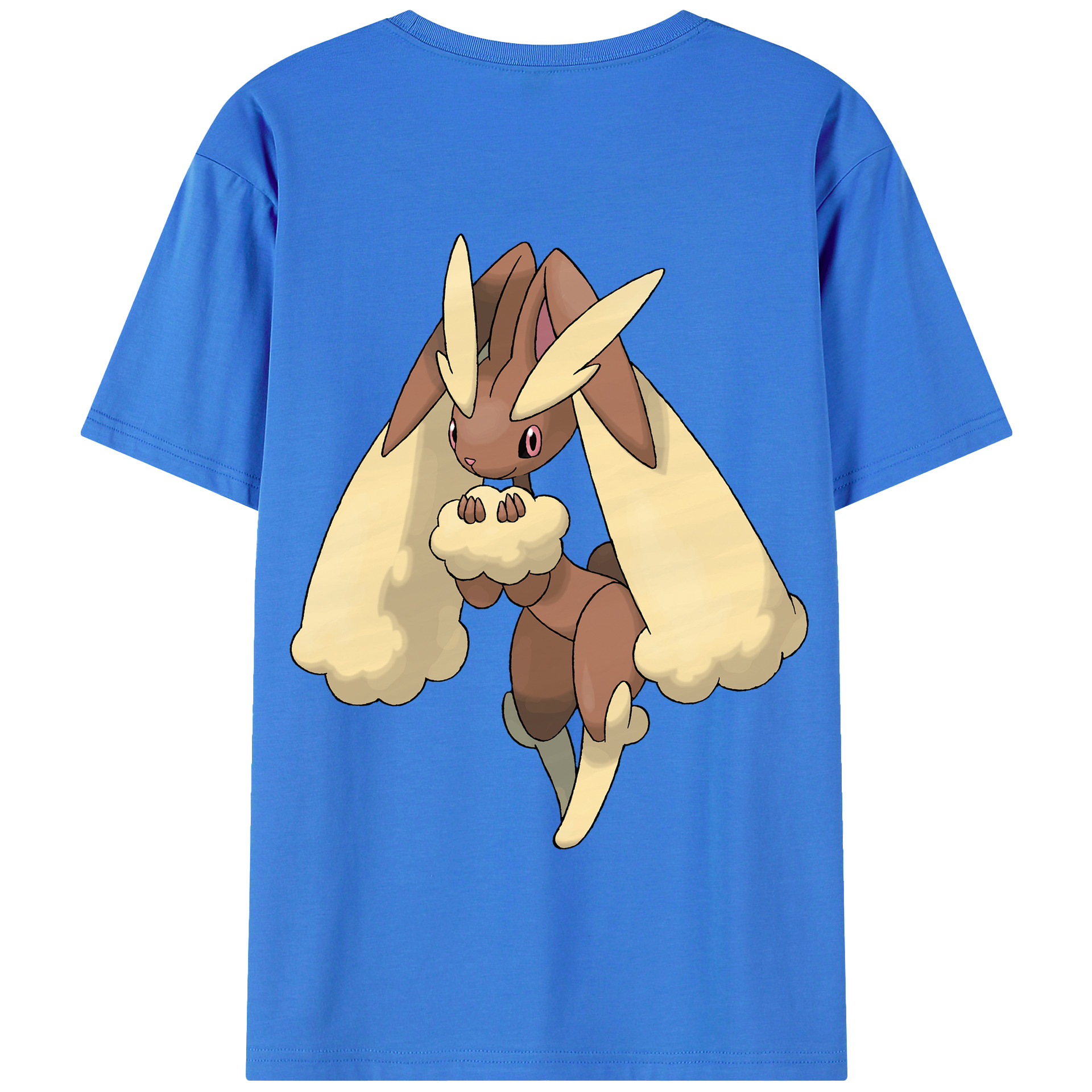 （画像用） ポケットモンスター Pokémon 綿100％半袖Tシャツ（背面プリント）
