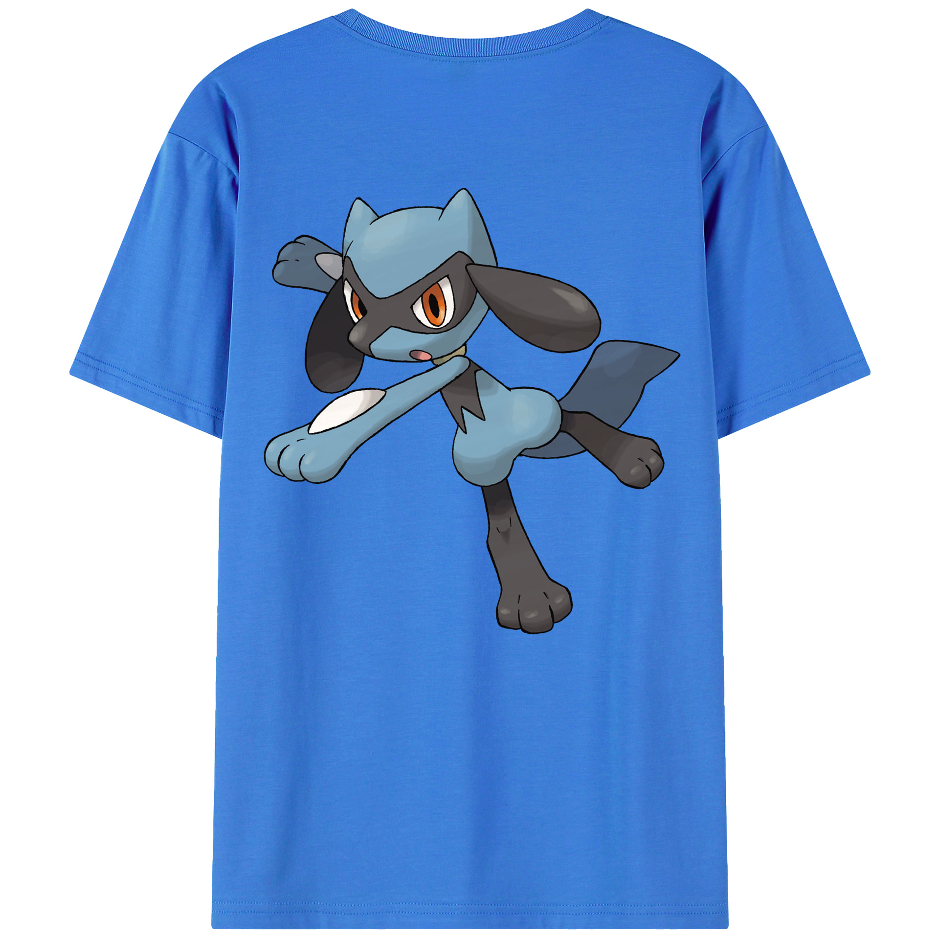 （画像用） ポケットモンスター Pokémon 綿100％半袖Tシャツ（背面プリント）