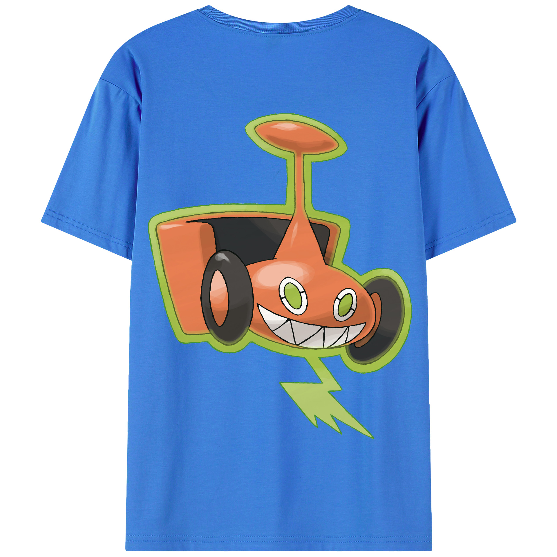 （画像用） ポケットモンスター Pokémon 綿100％半袖Tシャツ（背面プリント）