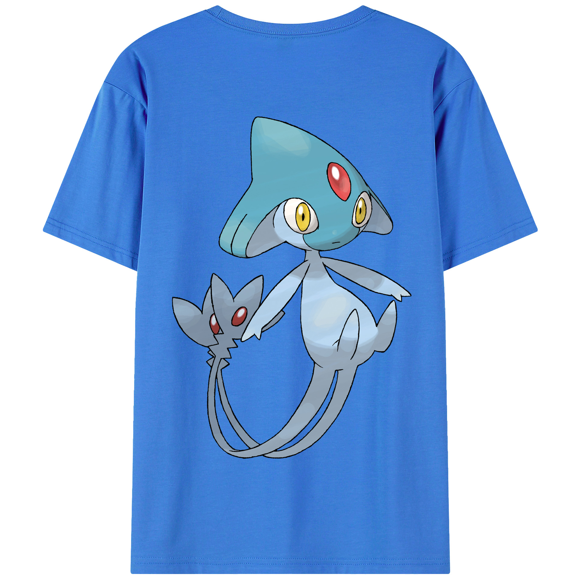（画像用） ポケットモンスター Pokémon 綿100％半袖Tシャツ（背面プリント）