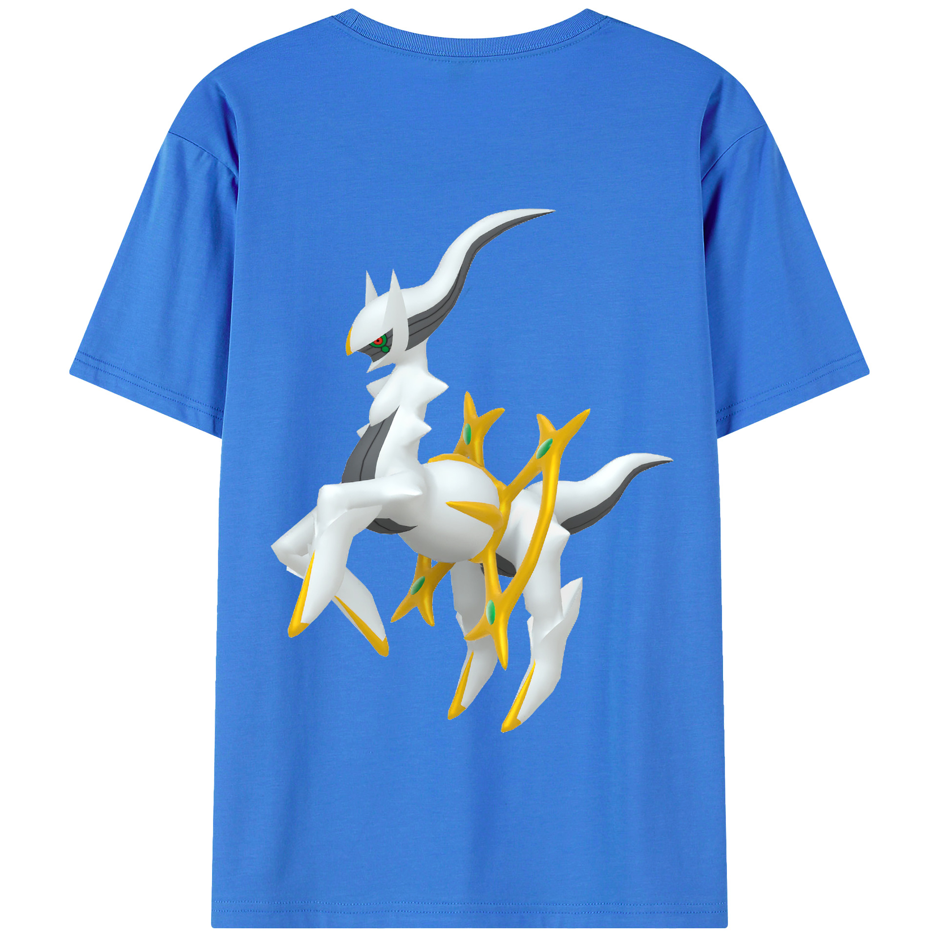 （画像用） ポケットモンスター Pokémon 綿100％半袖Tシャツ（背面プリント）