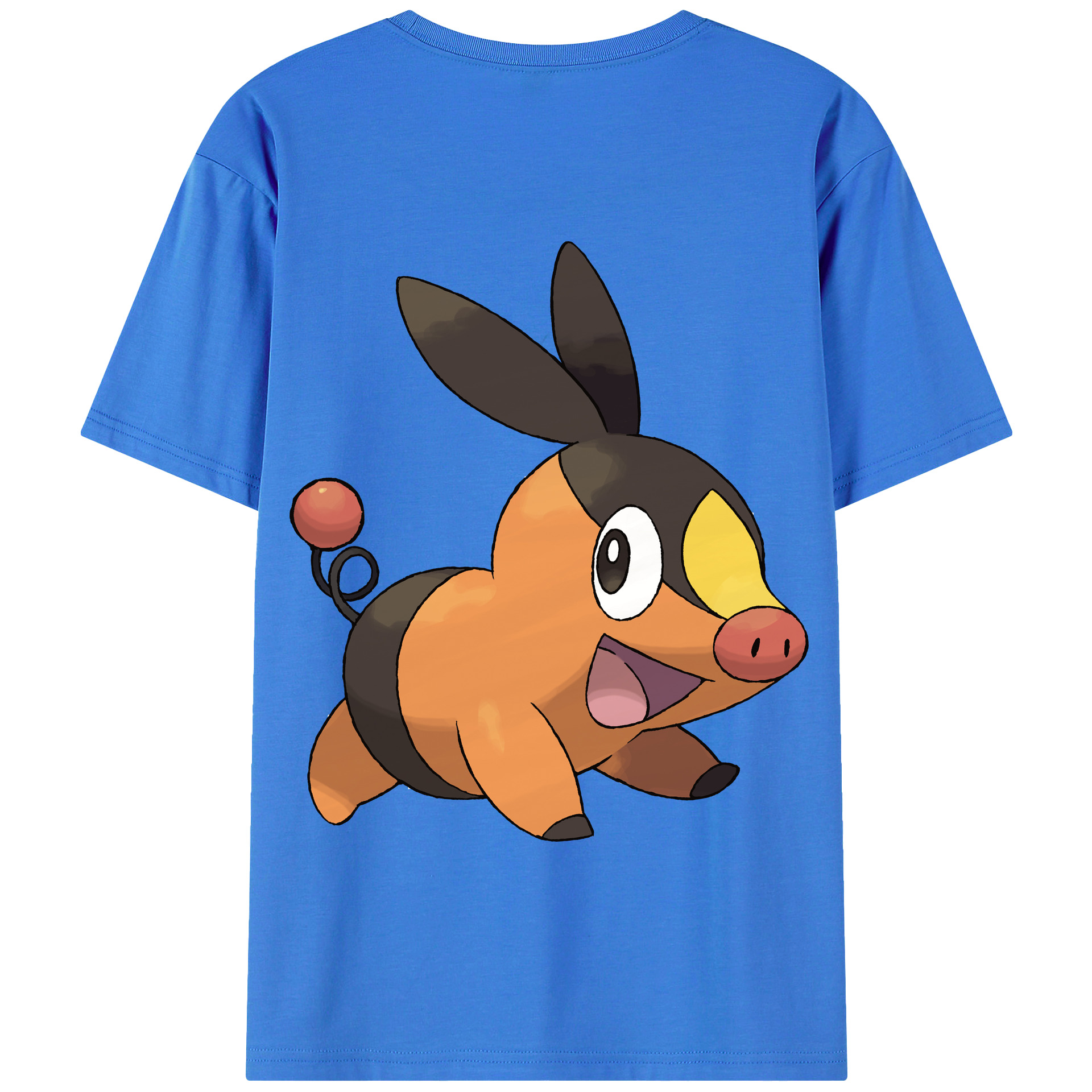 （画像用） ポケットモンスター Pokémon 綿100％半袖Tシャツ（背面プリント）