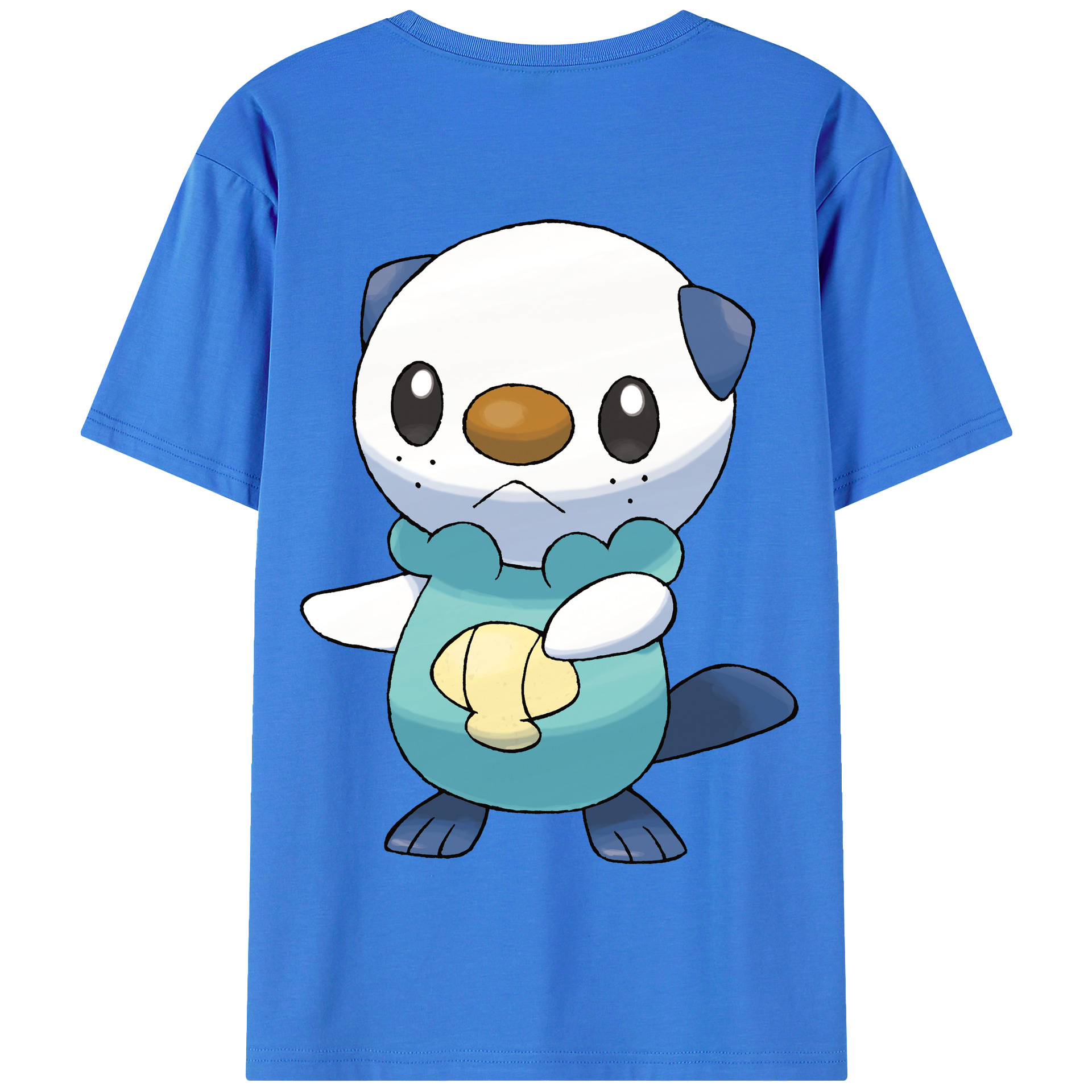 （画像用） ポケットモンスター Pokémon 綿100％半袖Tシャツ（背面プリント）