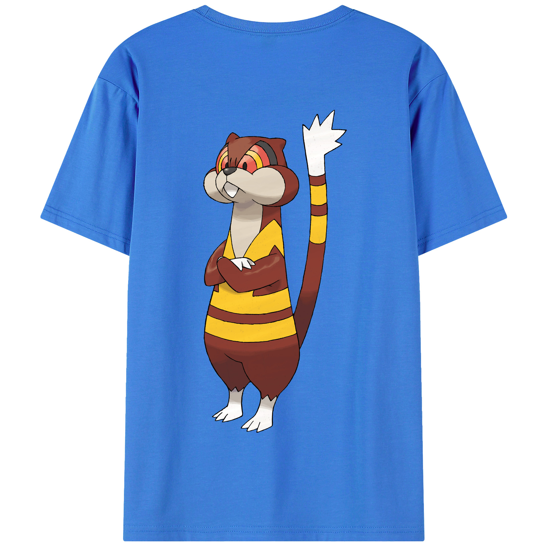 （画像用） ポケットモンスター Pokémon 綿100％半袖Tシャツ（背面プリント）