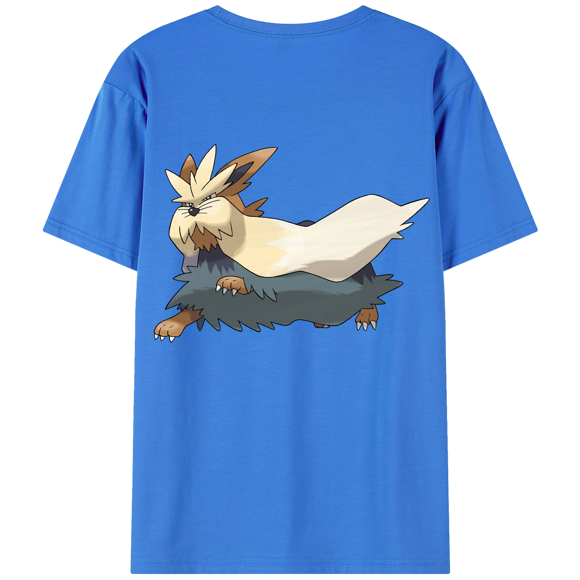 （画像用） ポケットモンスター Pokémon 綿100％半袖Tシャツ（背面プリント）