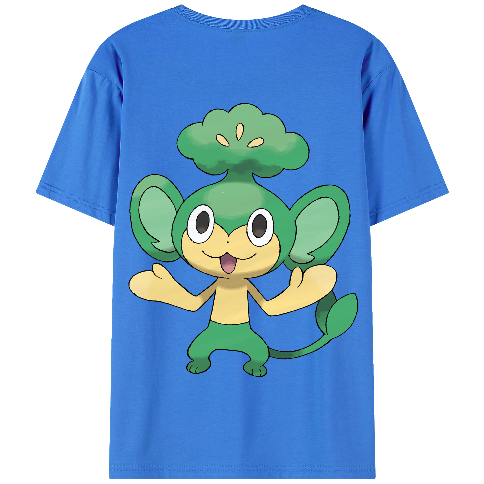 （画像用） ポケットモンスター Pokémon 綿100％半袖Tシャツ（背面プリント）