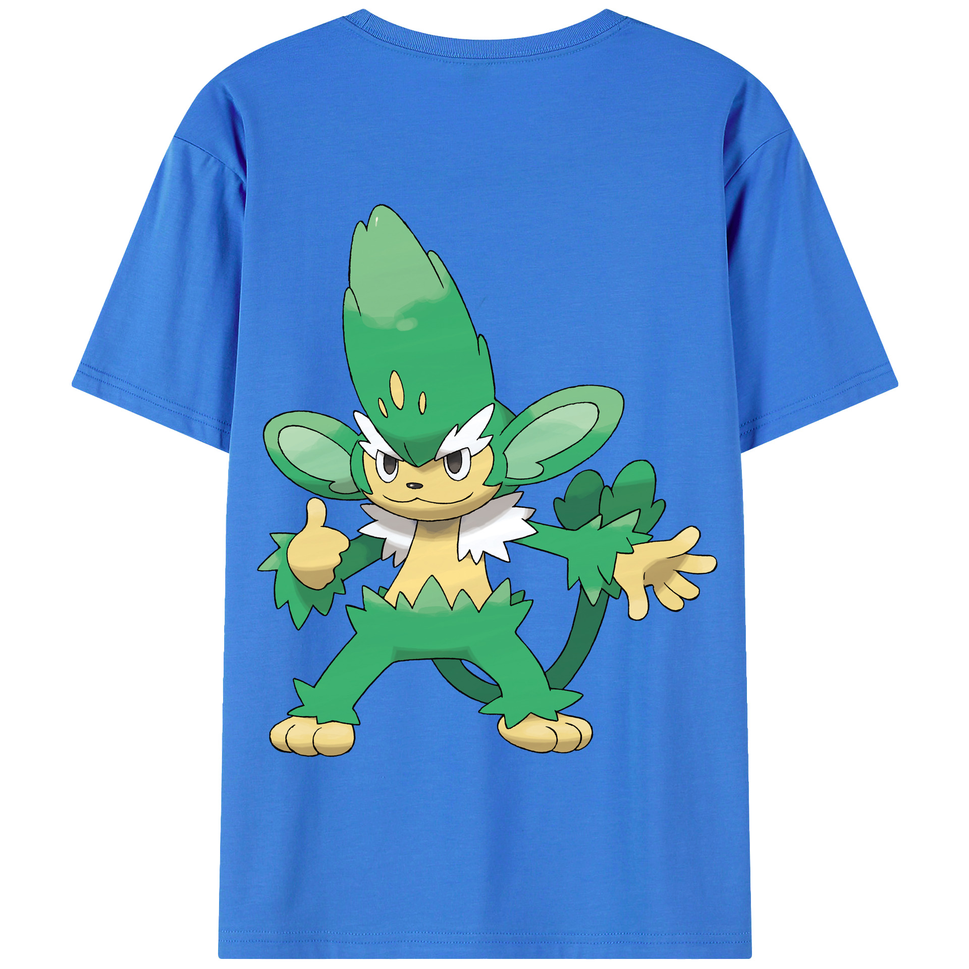 （画像用） ポケットモンスター Pokémon 綿100％半袖Tシャツ（背面プリント）
