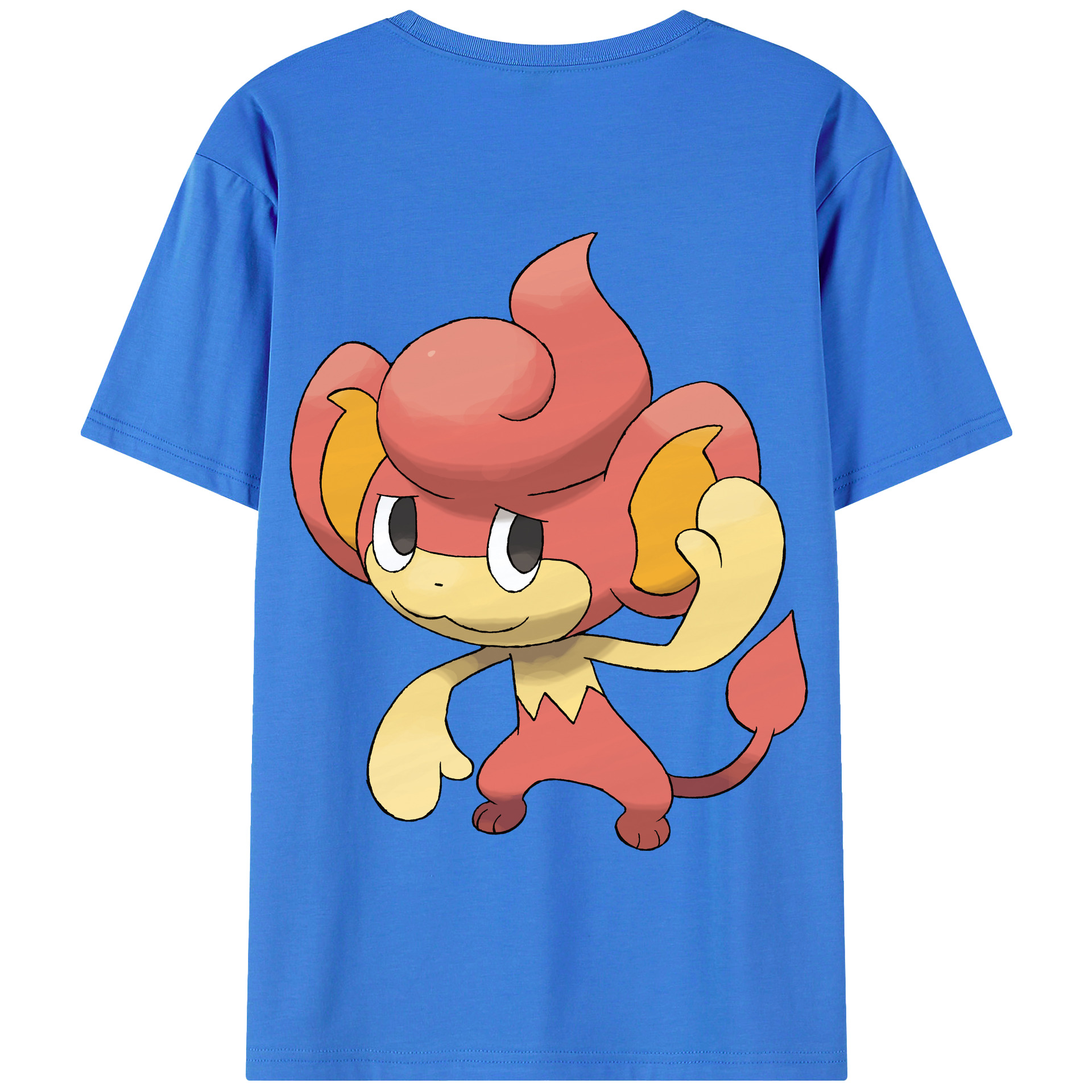 （画像用） ポケットモンスター Pokémon 綿100％半袖Tシャツ（背面プリント）
