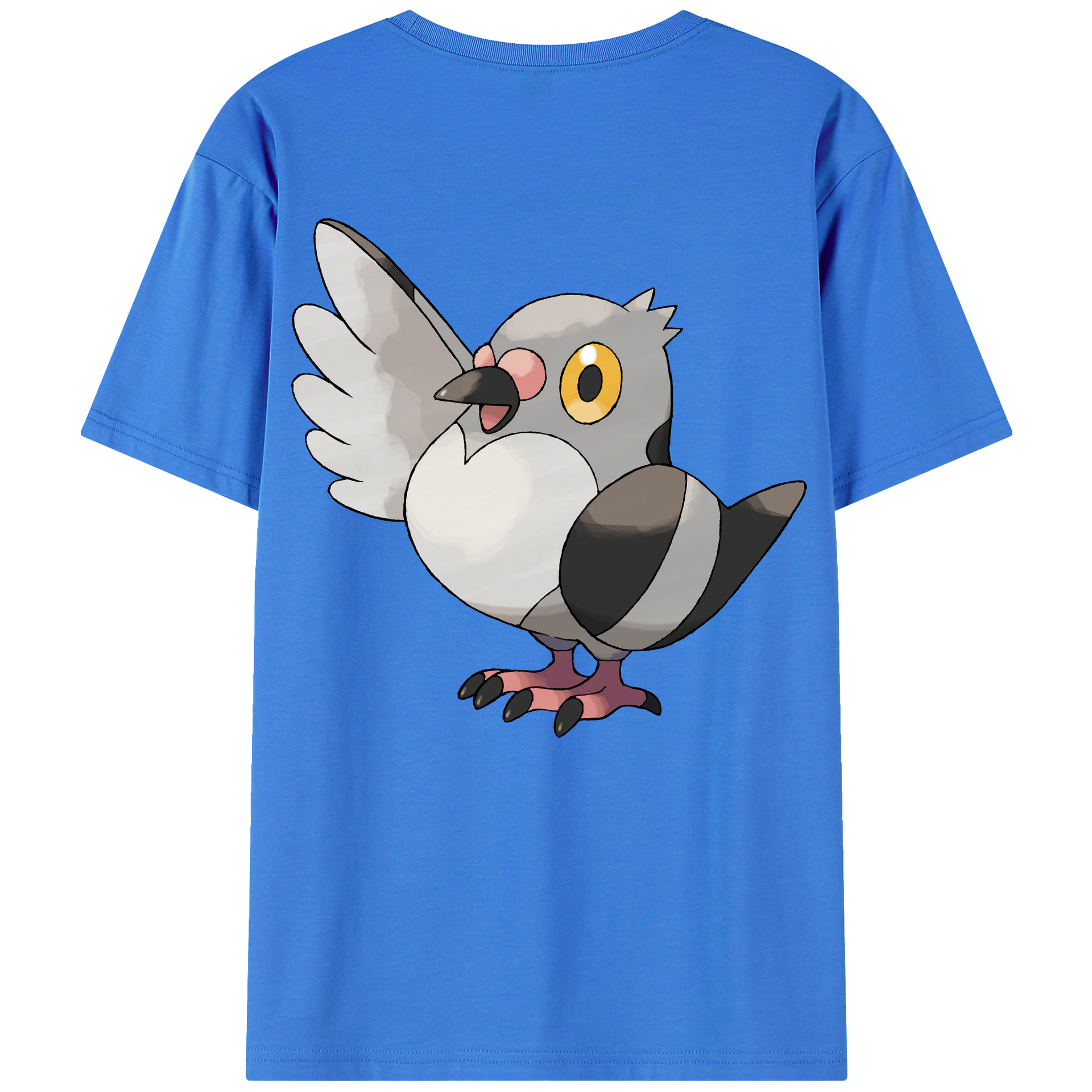 （画像用） ポケットモンスター Pokémon 綿100％半袖Tシャツ（背面プリント）