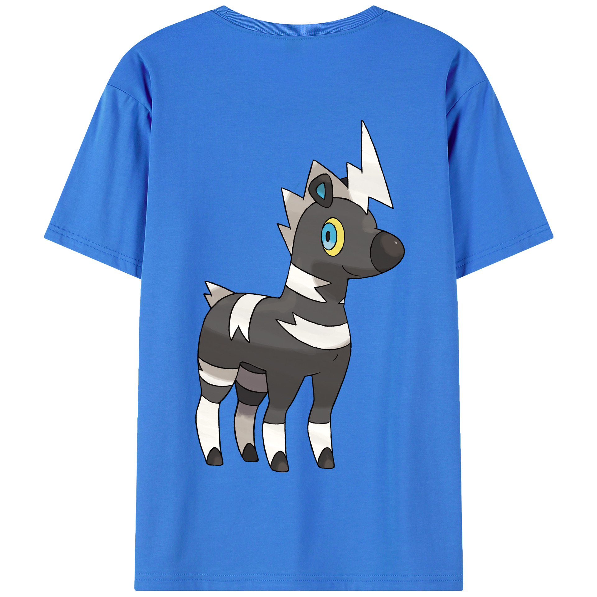 （画像用） ポケットモンスター Pokémon 綿100％半袖Tシャツ（背面プリント）