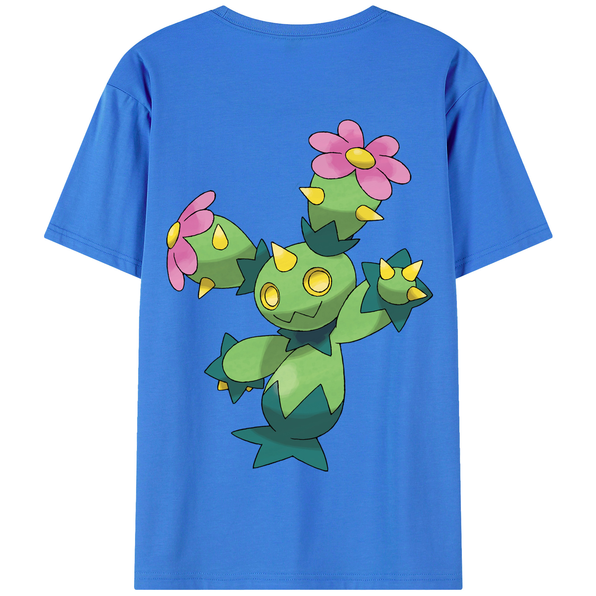 （画像用） ポケットモンスター Pokémon 綿100％半袖Tシャツ（背面プリント）