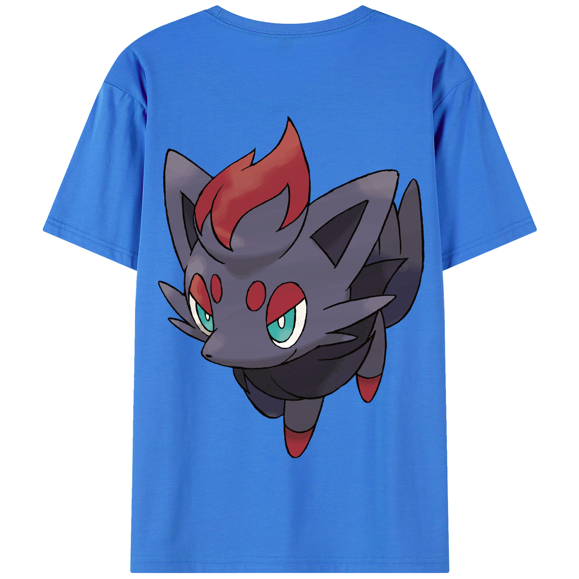 （画像用） ポケットモンスター Pokémon 綿100％半袖Tシャツ（背面プリント）