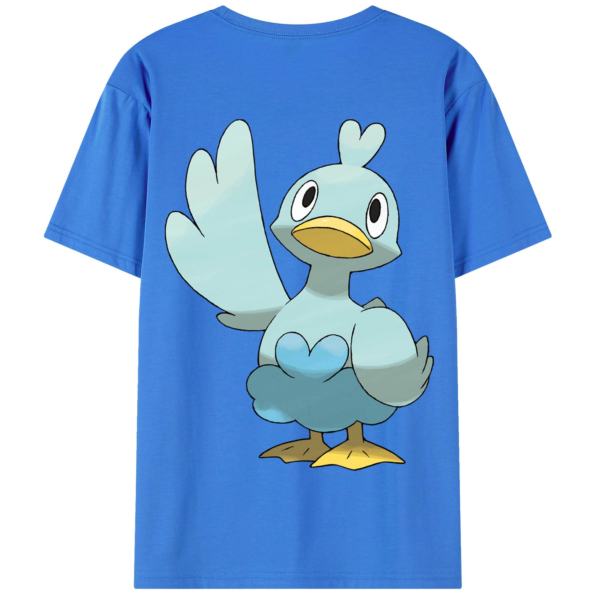 （画像用） ポケットモンスター Pokémon 綿100％半袖Tシャツ（背面プリント）