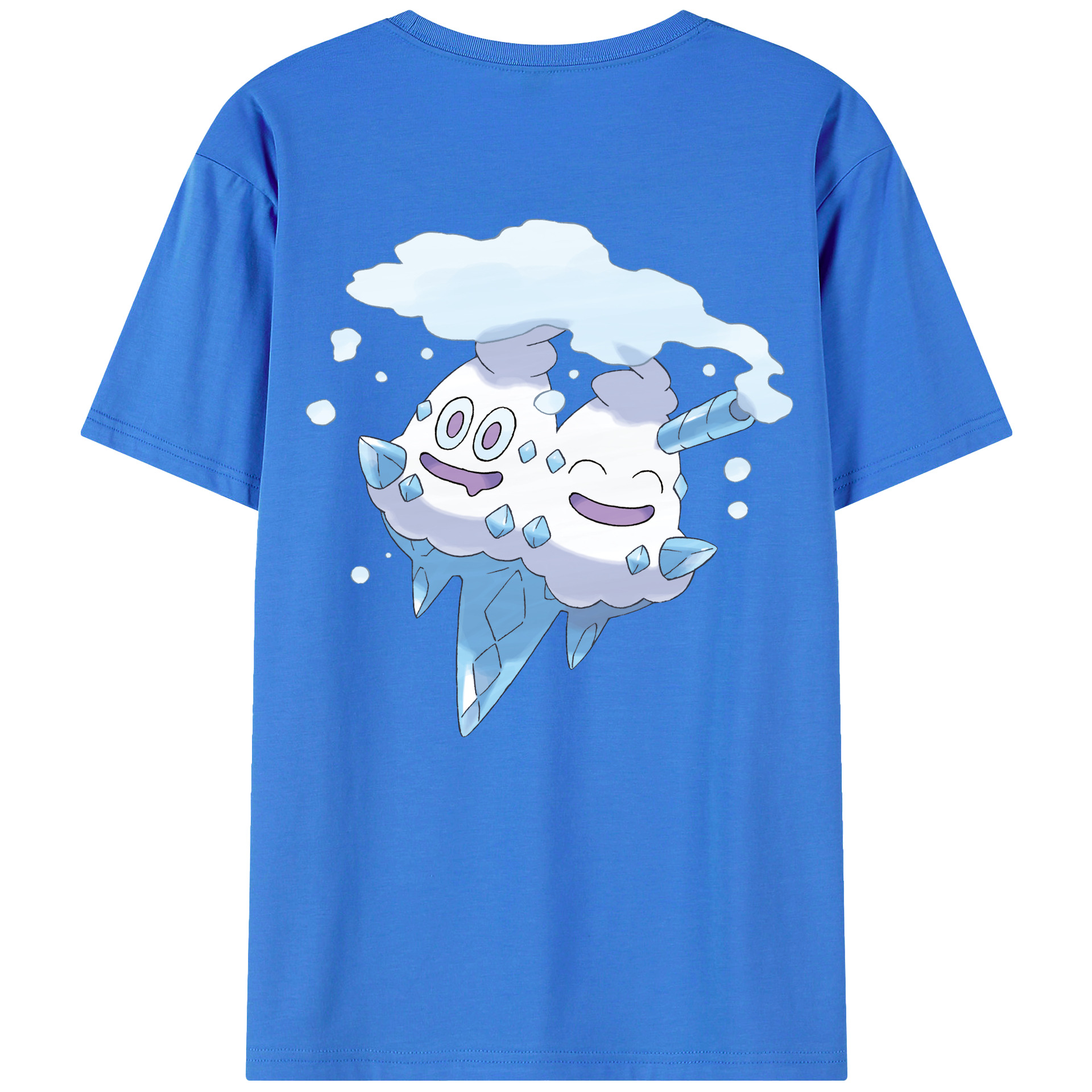 （画像用） ポケットモンスター Pokémon 綿100％半袖Tシャツ（背面プリント）