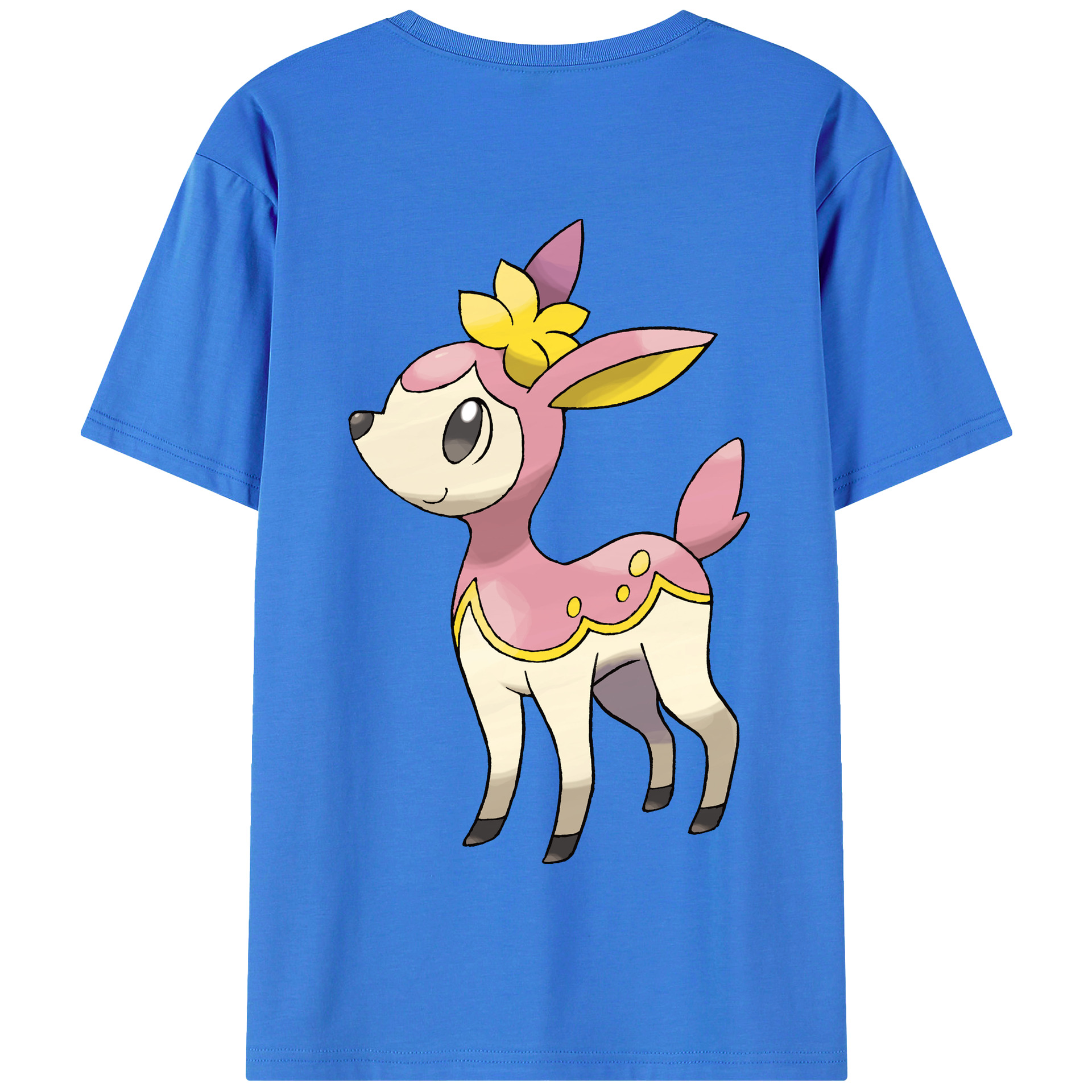（画像用） ポケットモンスター Pokémon 綿100％半袖Tシャツ（背面プリント）