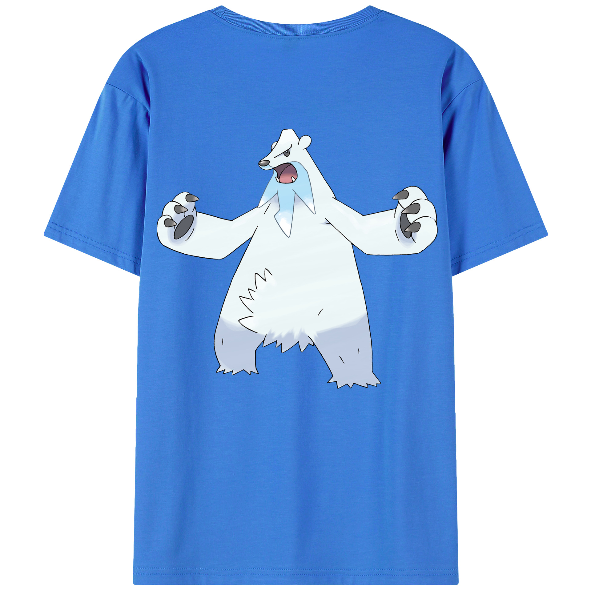 （画像用） ポケットモンスター Pokémon 綿100％半袖Tシャツ（背面プリント）
