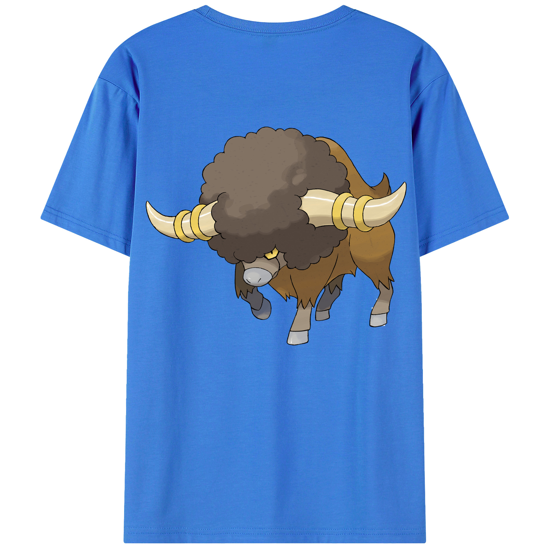 （画像用） ポケットモンスター Pokémon 綿100％半袖Tシャツ（背面プリント）