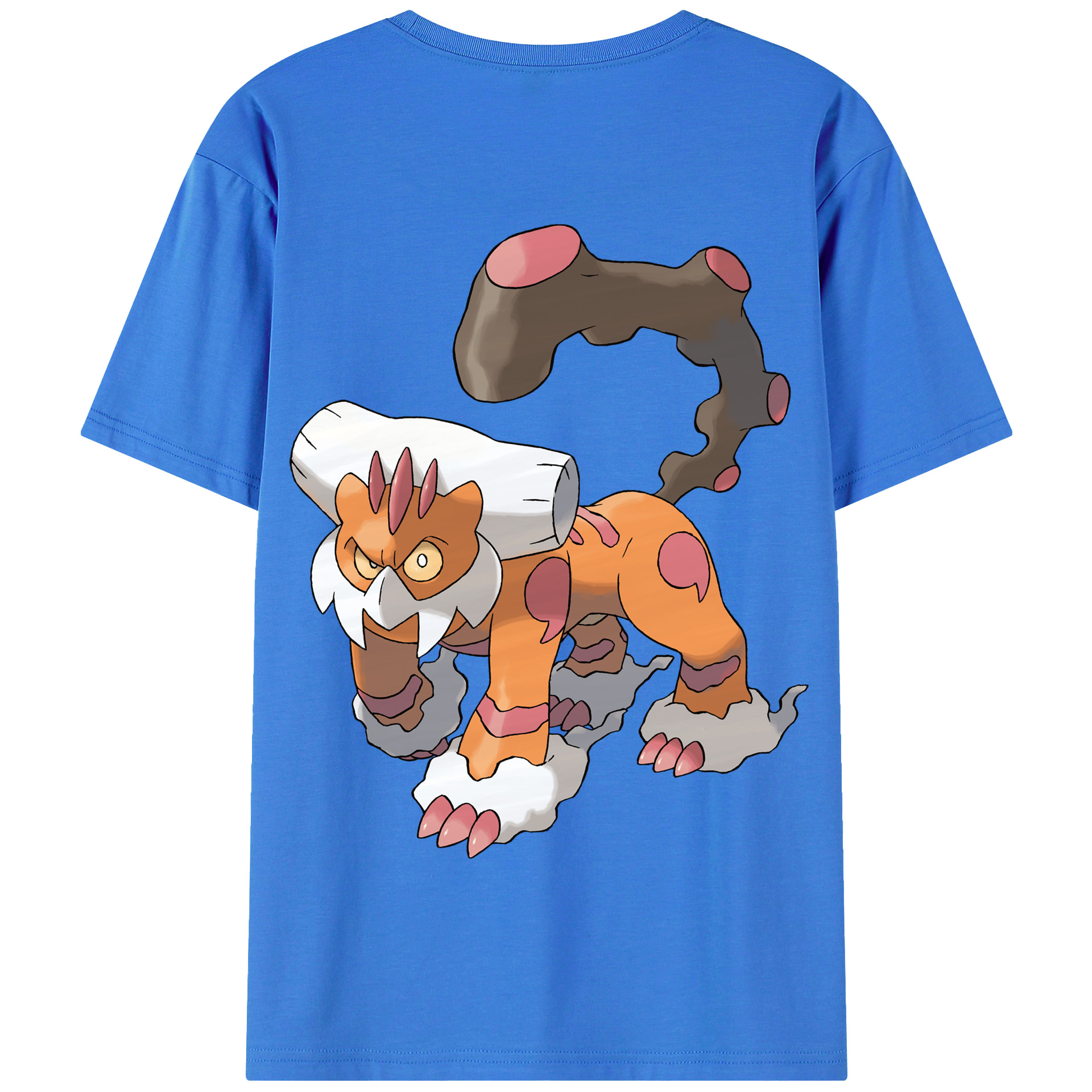 （画像用） ポケットモンスター Pokémon 綿100％半袖Tシャツ（背面プリント）