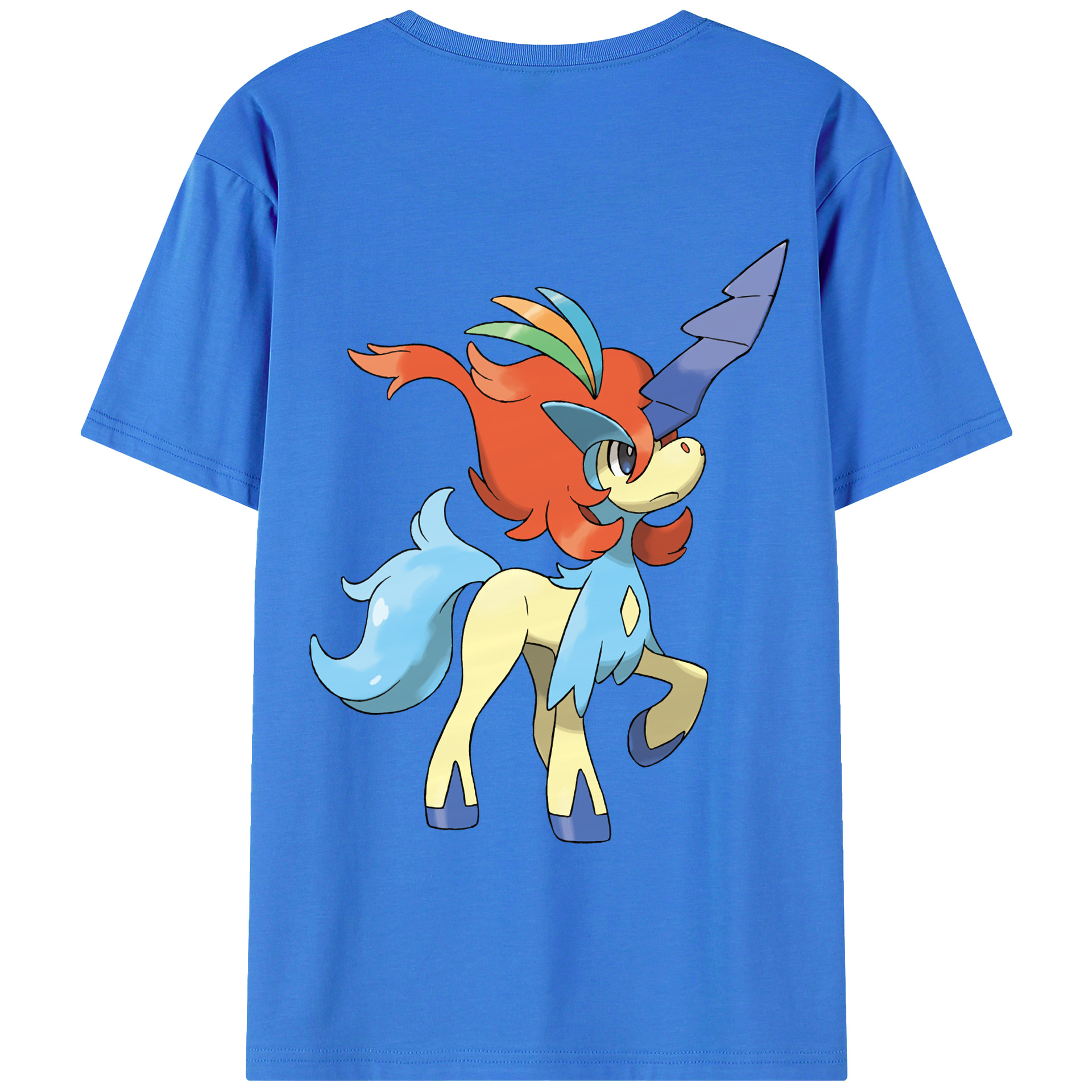 （画像用） ポケットモンスター Pokémon 綿100％半袖Tシャツ（背面プリント）