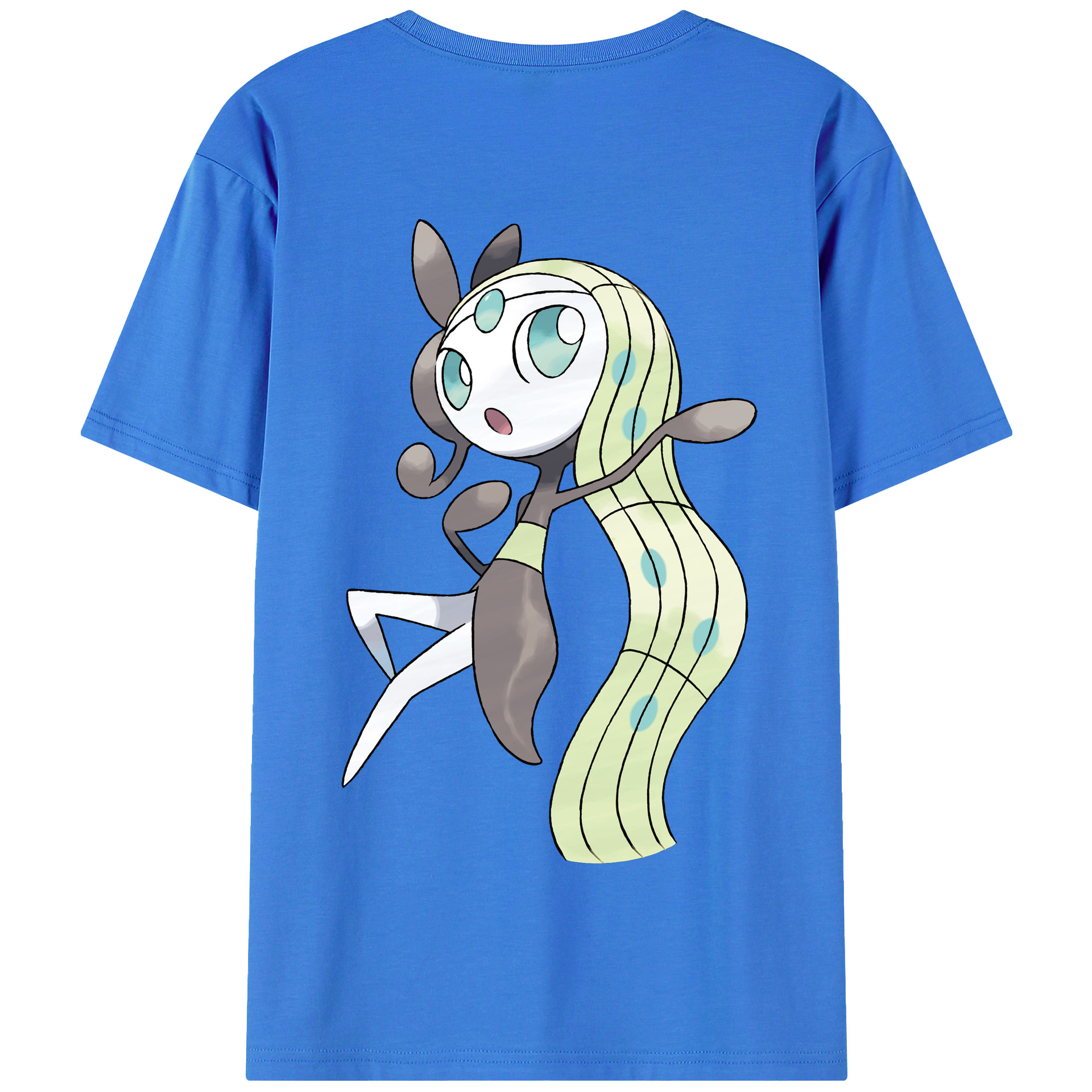 （画像用） ポケットモンスター Pokémon 綿100％半袖Tシャツ（背面プリント）