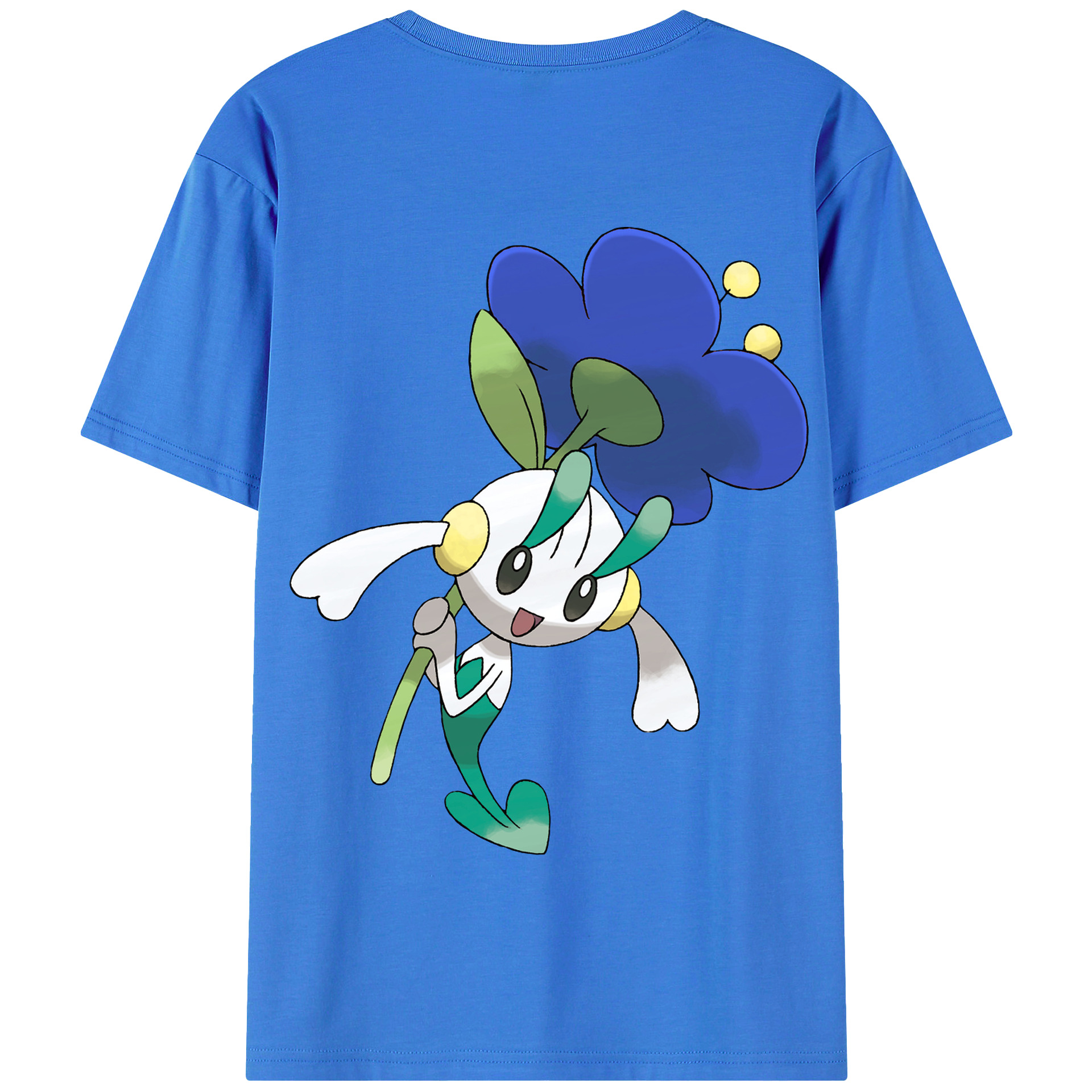 （画像用） ポケットモンスター Pokémon 綿100％半袖Tシャツ（背面プリント）