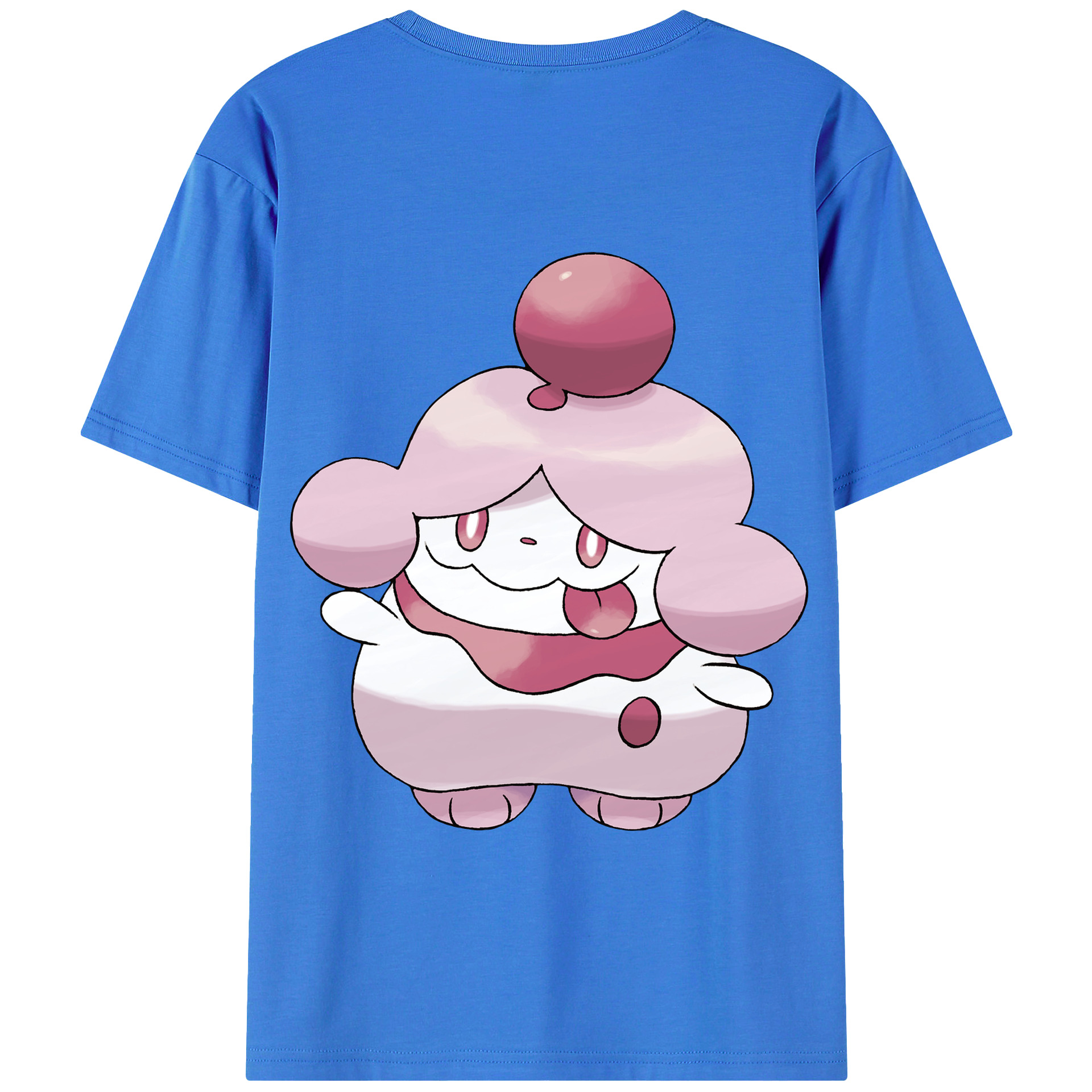 （画像用） ポケットモンスター Pokémon 綿100％半袖Tシャツ（背面プリント）