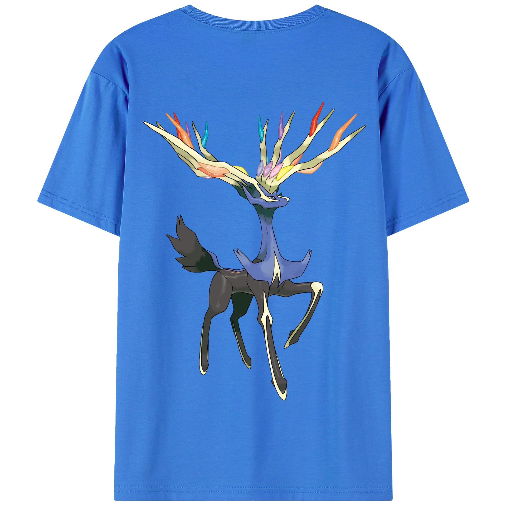 （画像用） ポケットモンスター Pokémon 綿100％半袖Tシャツ（背面プリント）