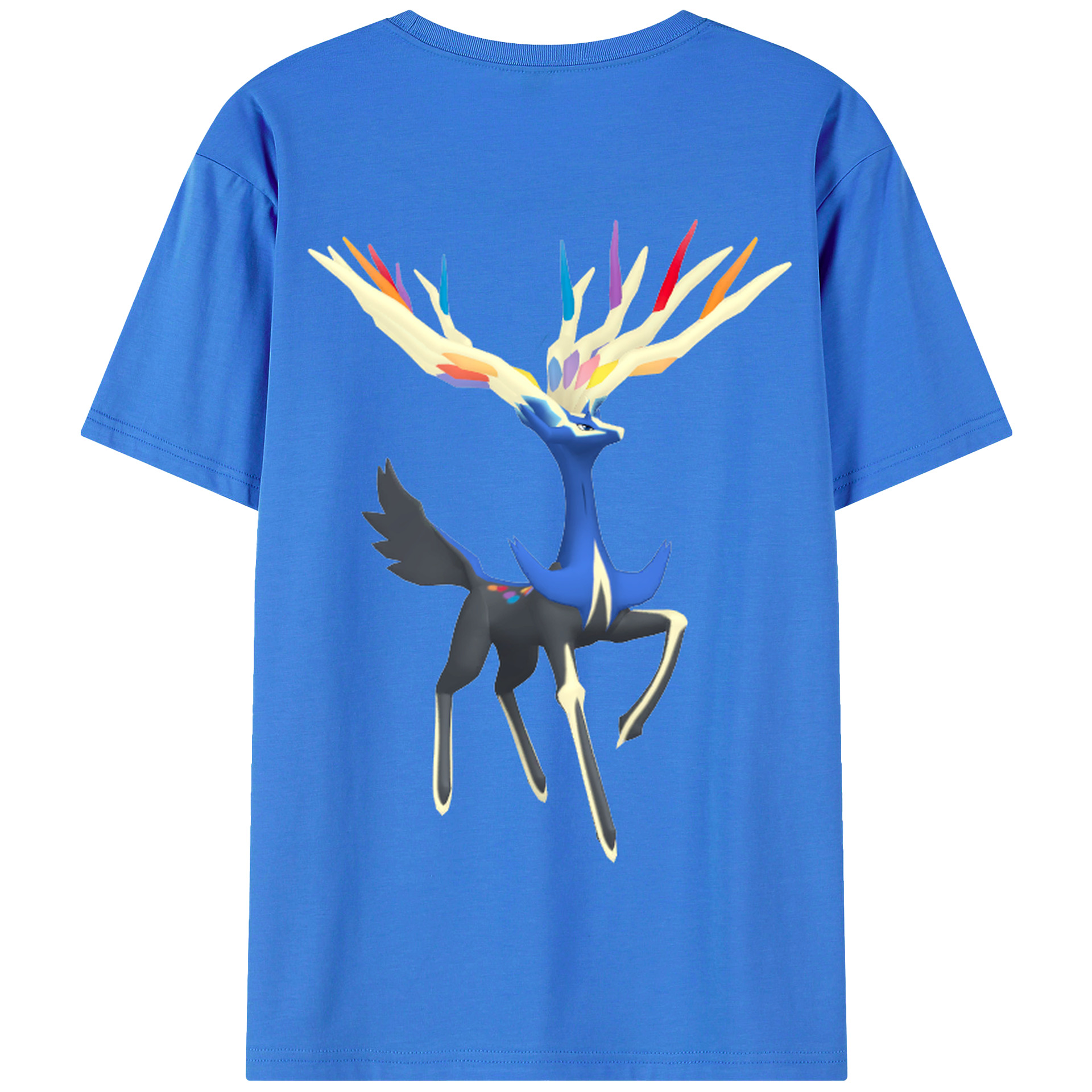 （画像用） ポケットモンスター Pokémon 綿100％半袖Tシャツ（背面プリント）
