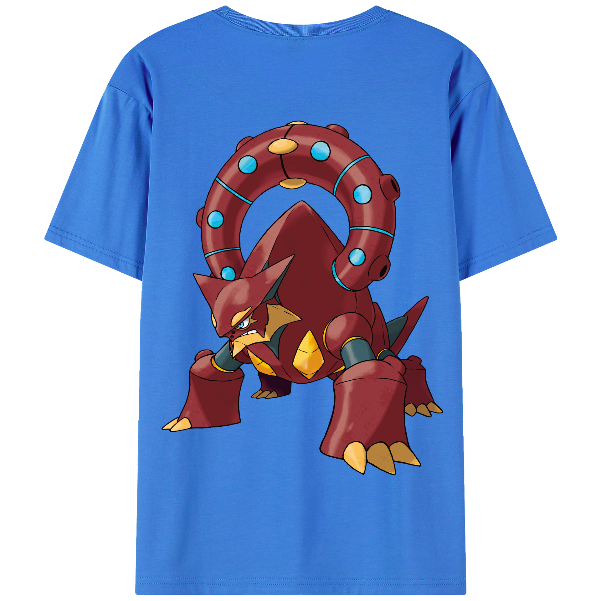（画像用） ポケットモンスター Pokémon 綿100％半袖Tシャツ（背面プリント）