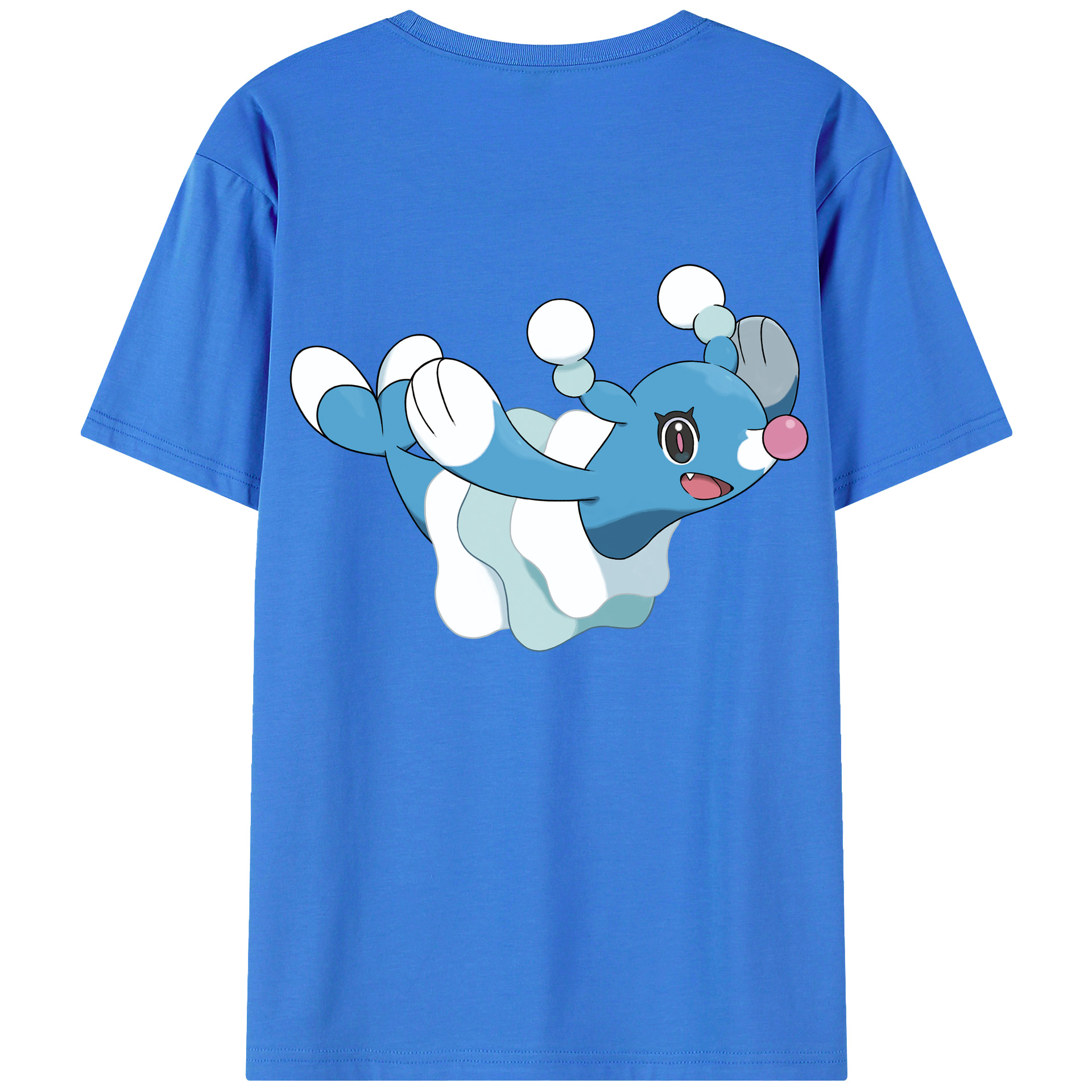 （画像用） ポケットモンスター Pokémon 綿100％半袖Tシャツ（背面プリント）