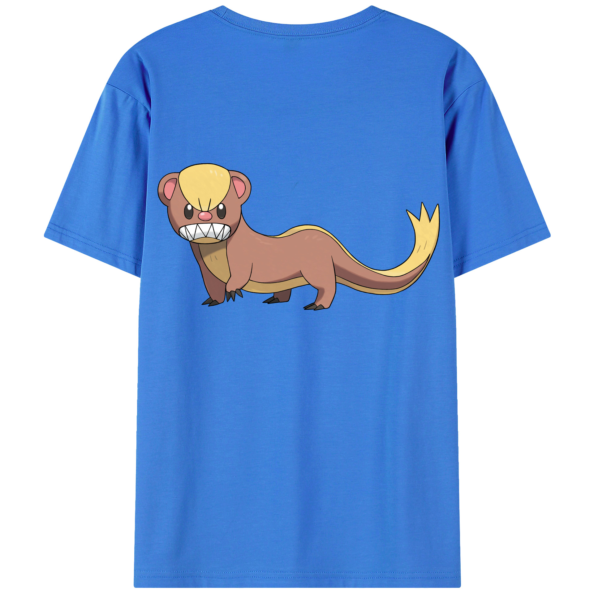 （画像用） ポケットモンスター Pokémon 綿100％半袖Tシャツ（背面プリント）