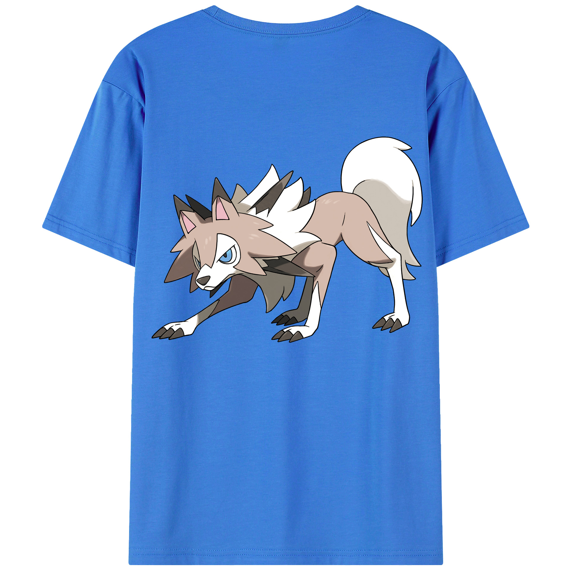 （画像用） ポケットモンスター Pokémon 綿100％半袖Tシャツ（背面プリント）