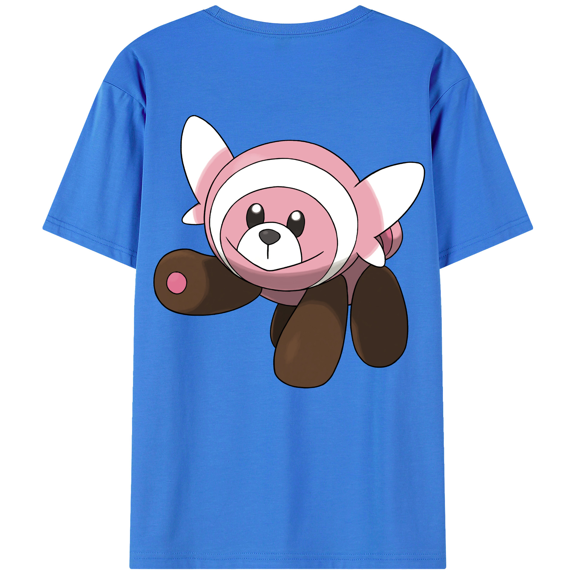 （画像用） ポケットモンスター Pokémon 綿100％半袖Tシャツ（背面プリント）