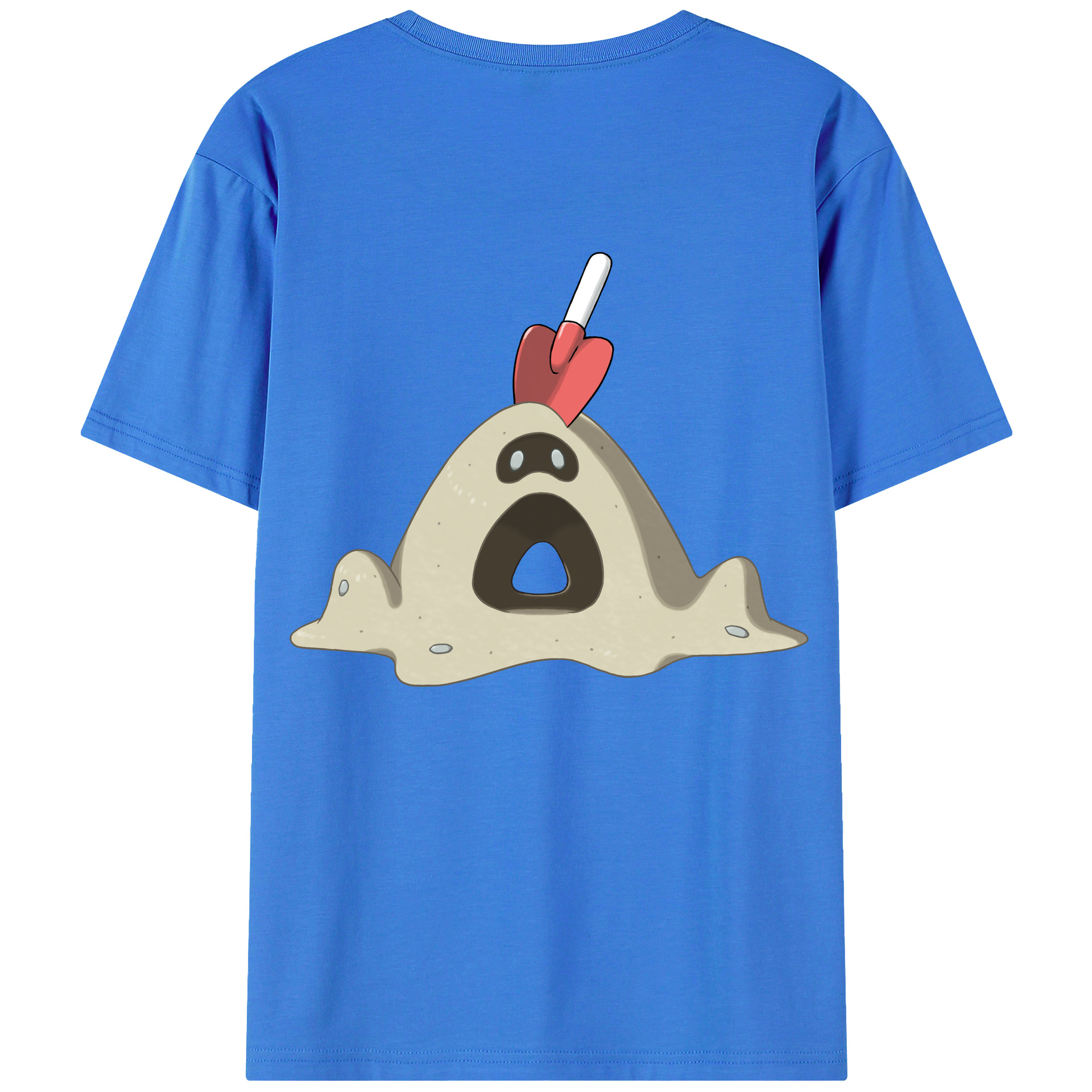 （画像用） ポケットモンスター Pokémon 綿100％半袖Tシャツ（背面プリント）