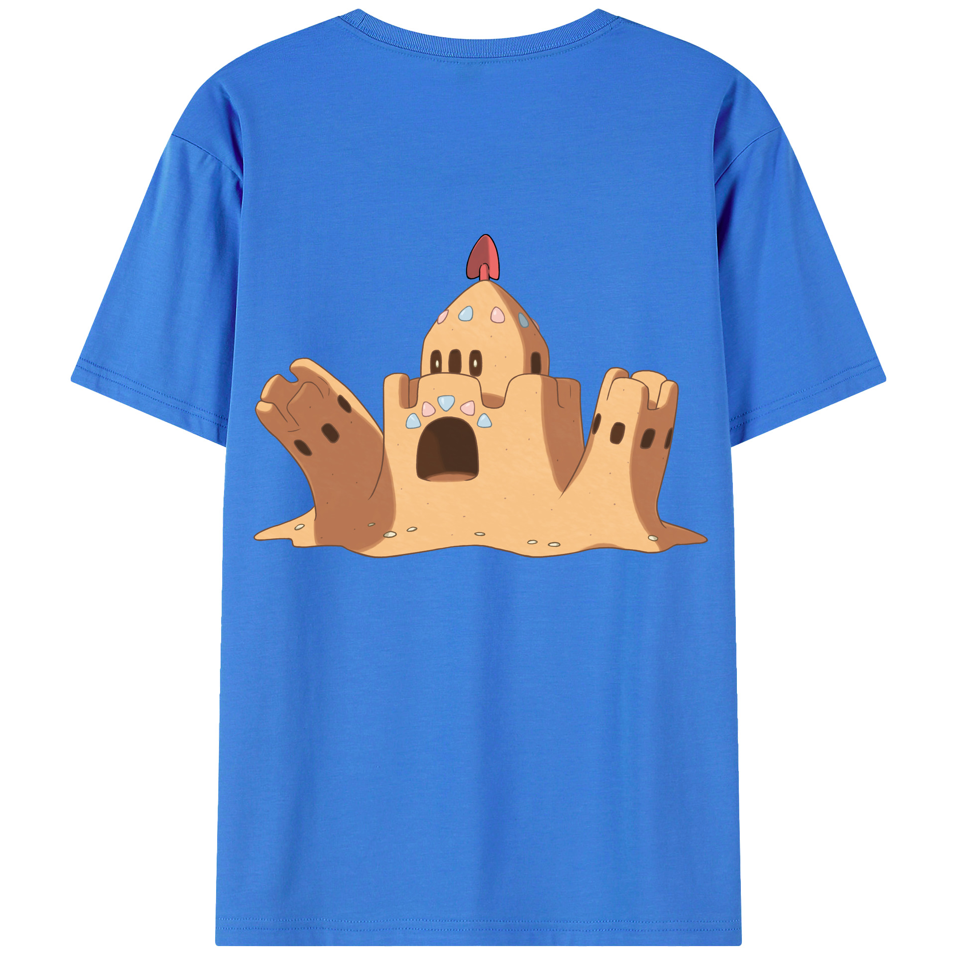 （画像用） ポケットモンスター Pokémon 綿100％半袖Tシャツ（背面プリント）
