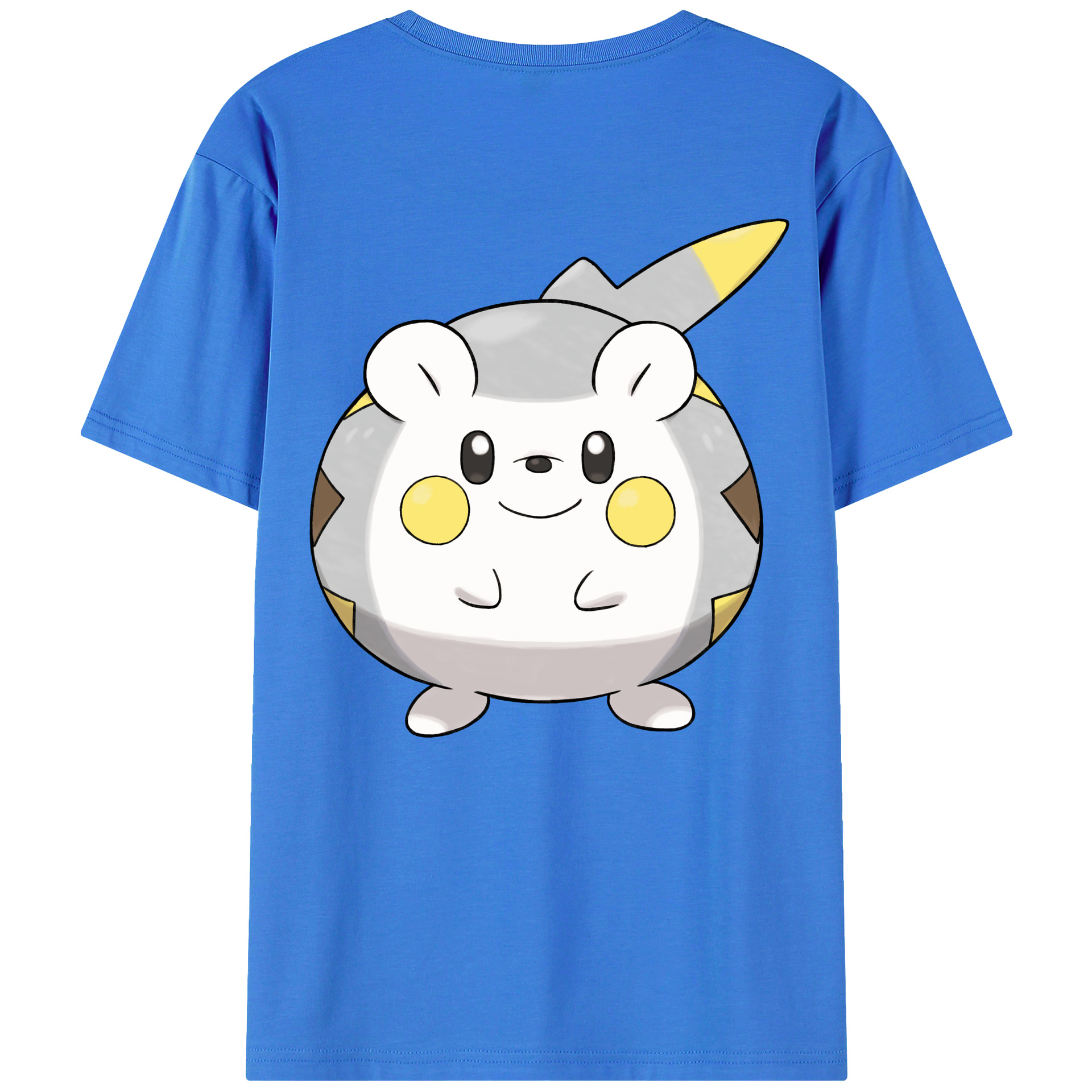 （画像用） ポケットモンスター Pokémon 綿100％半袖Tシャツ（背面プリント）