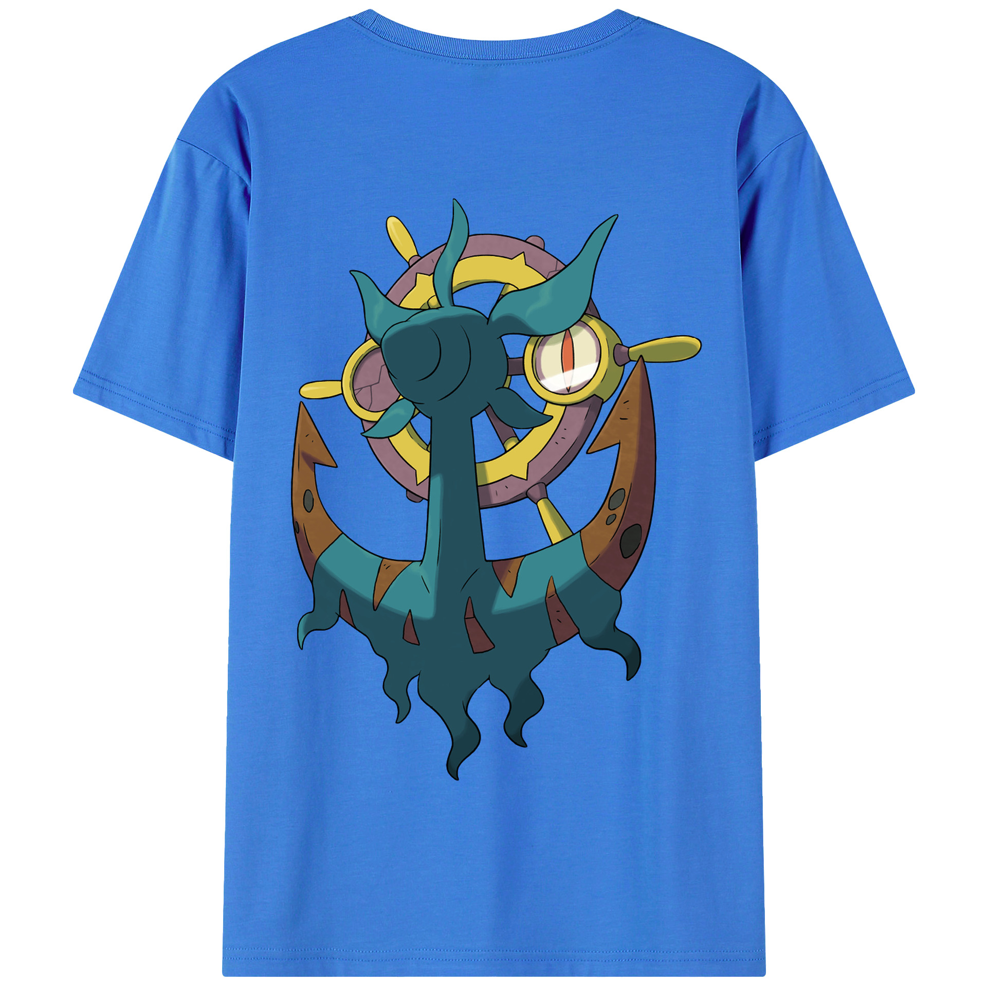 （画像用） ポケットモンスター Pokémon 綿100％半袖Tシャツ（背面プリント）