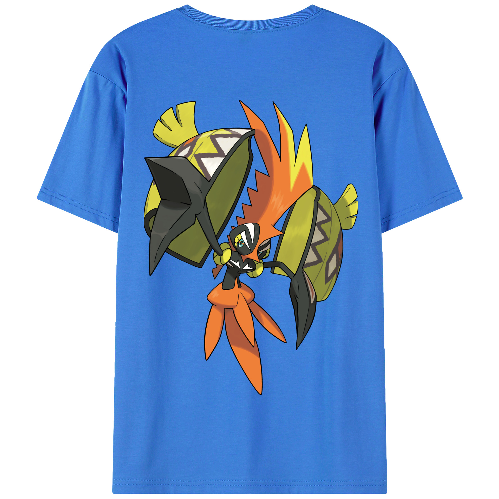 （画像用） ポケットモンスター Pokémon 綿100％半袖Tシャツ（背面プリント）