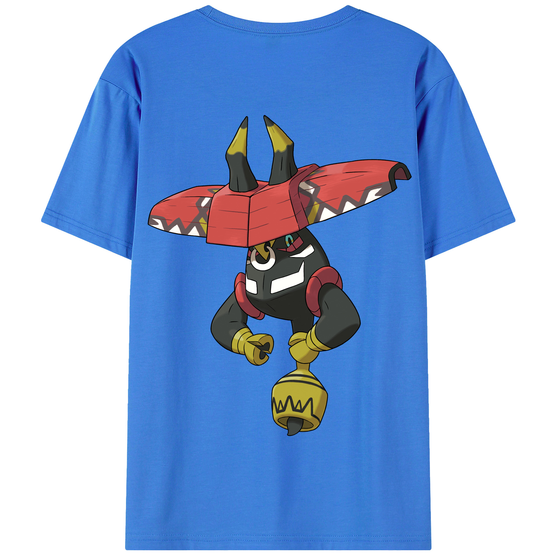 （画像用） ポケットモンスター Pokémon 綿100％半袖Tシャツ（背面プリント）