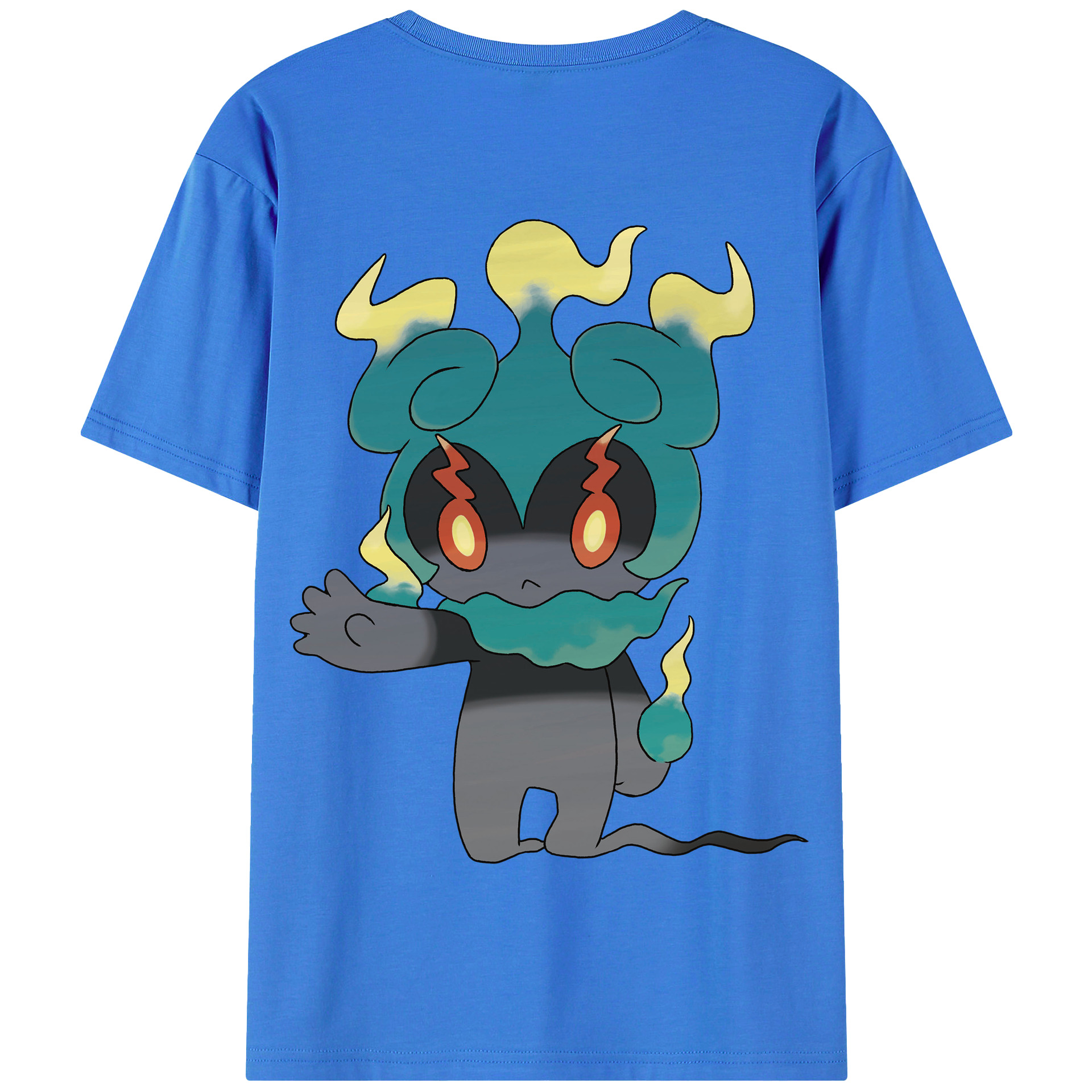 （画像用） ポケットモンスター Pokémon 綿100％半袖Tシャツ（背面プリント）