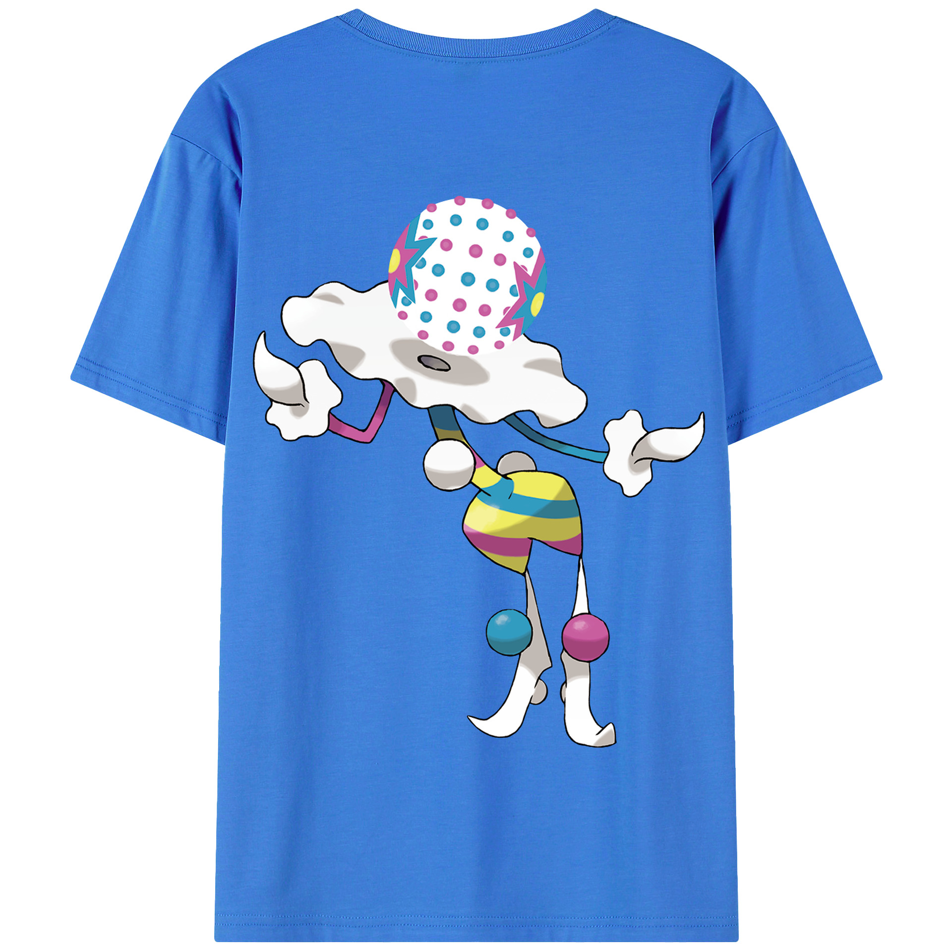 （画像用） ポケットモンスター Pokémon 綿100％半袖Tシャツ（背面プリント）
