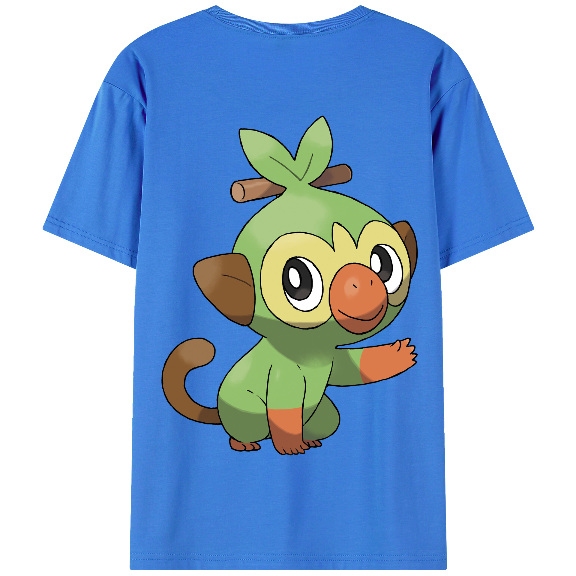 （画像用） ポケットモンスター Pokémon 綿100％半袖Tシャツ（背面プリント）