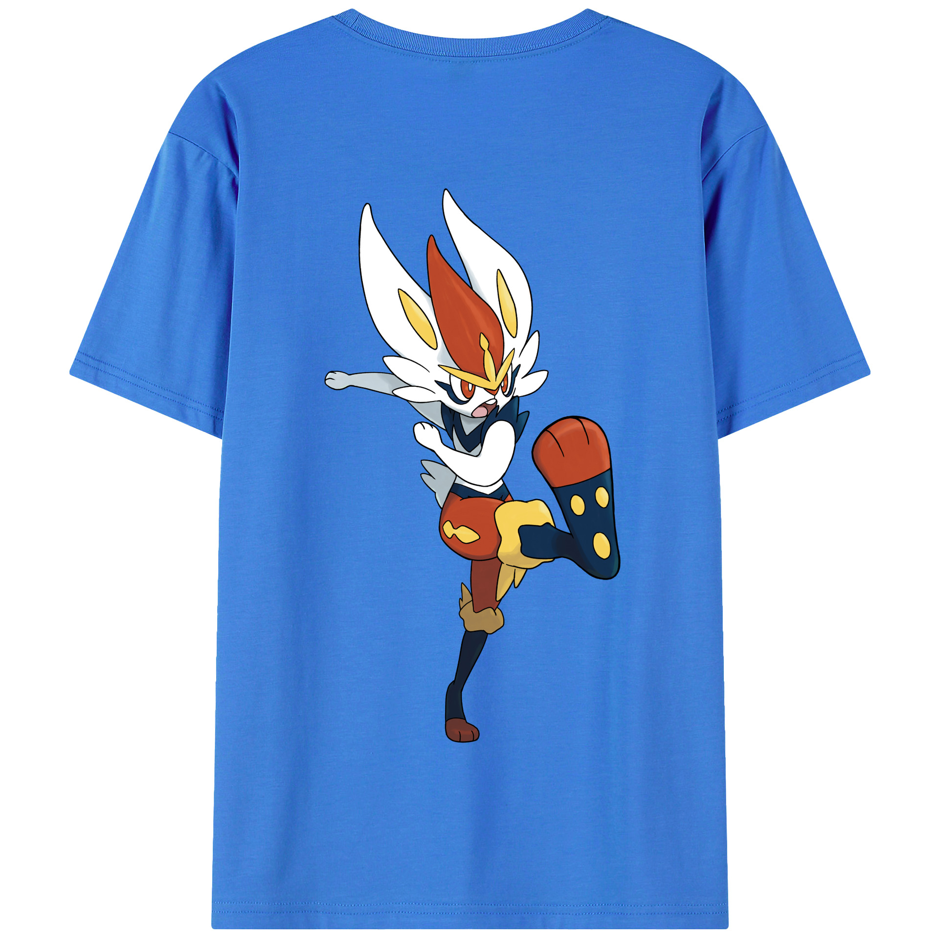 （画像用） ポケットモンスター Pokémon 綿100％半袖Tシャツ（背面プリント）
