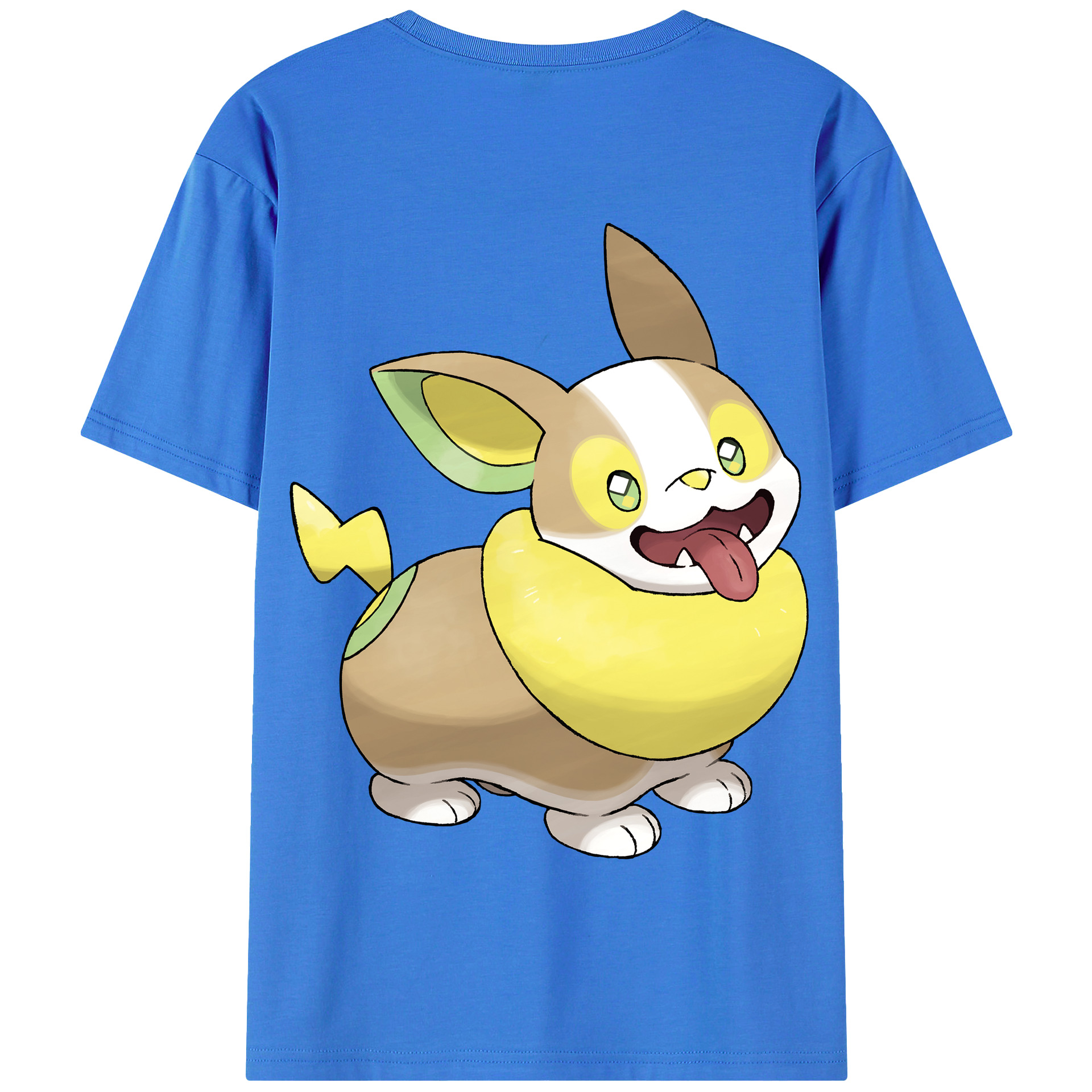 （画像用） ポケットモンスター Pokémon 綿100％半袖Tシャツ（背面プリント）