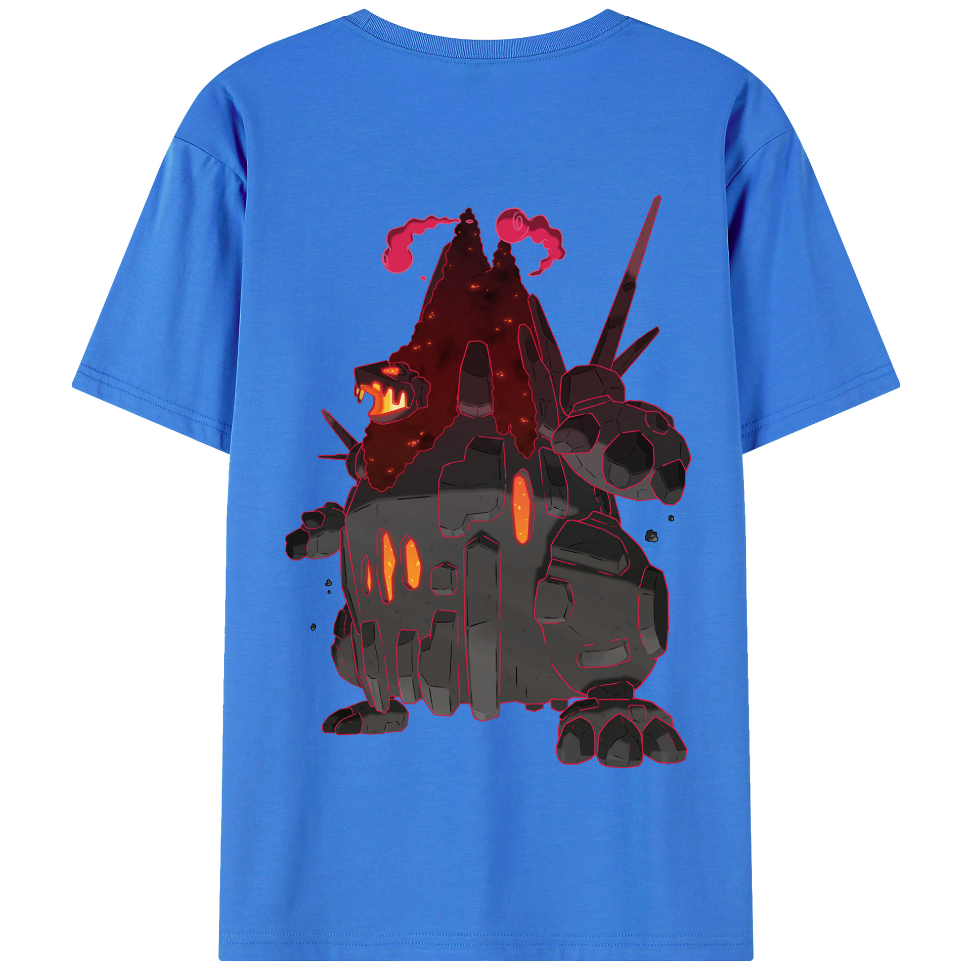 （画像用） ポケットモンスター Pokémon 綿100％半袖Tシャツ（背面プリント）
